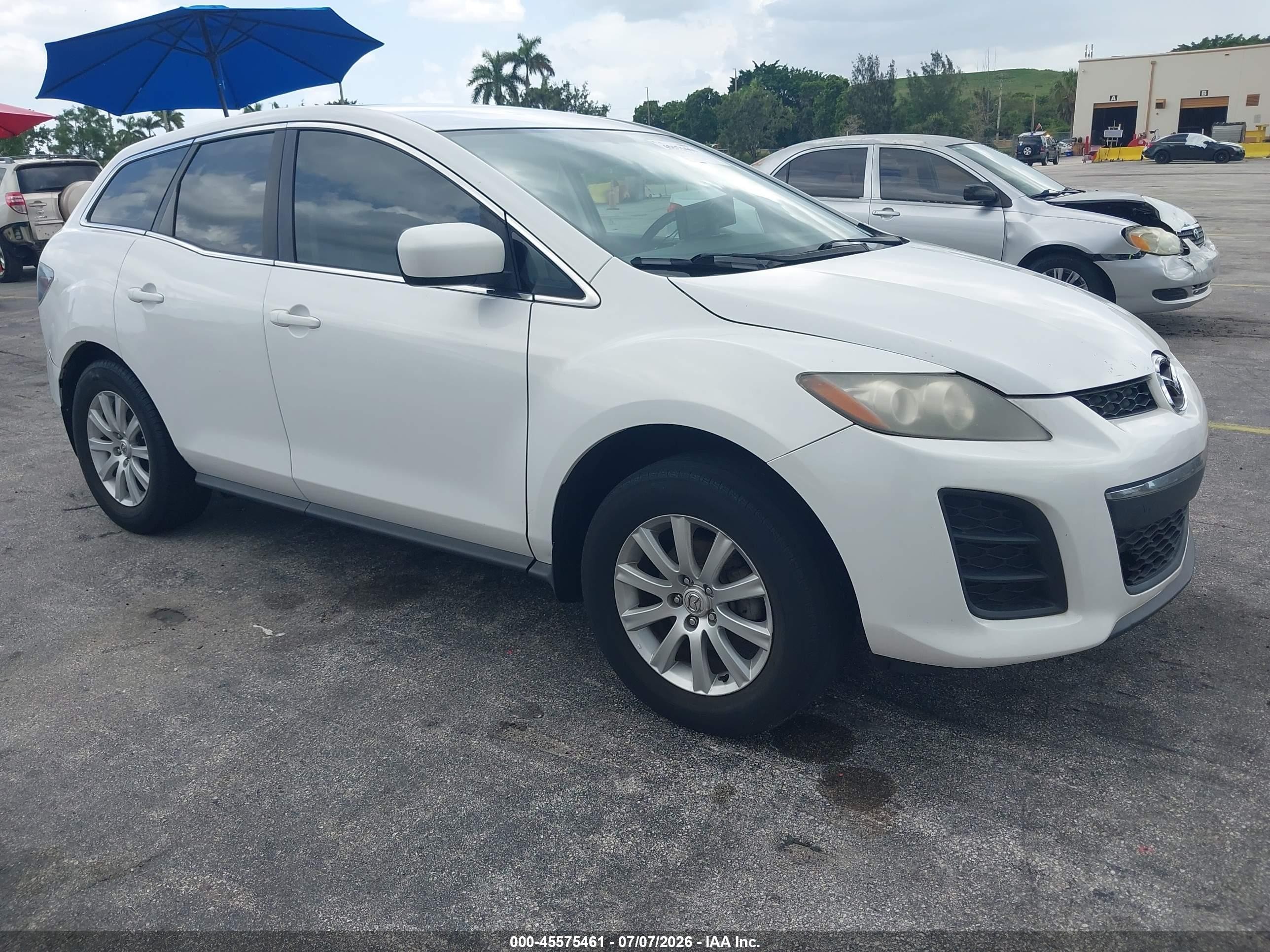 2010 Mazda CX-7 Sport, VIN JM3ER2W52A0330953 — Обычный износ