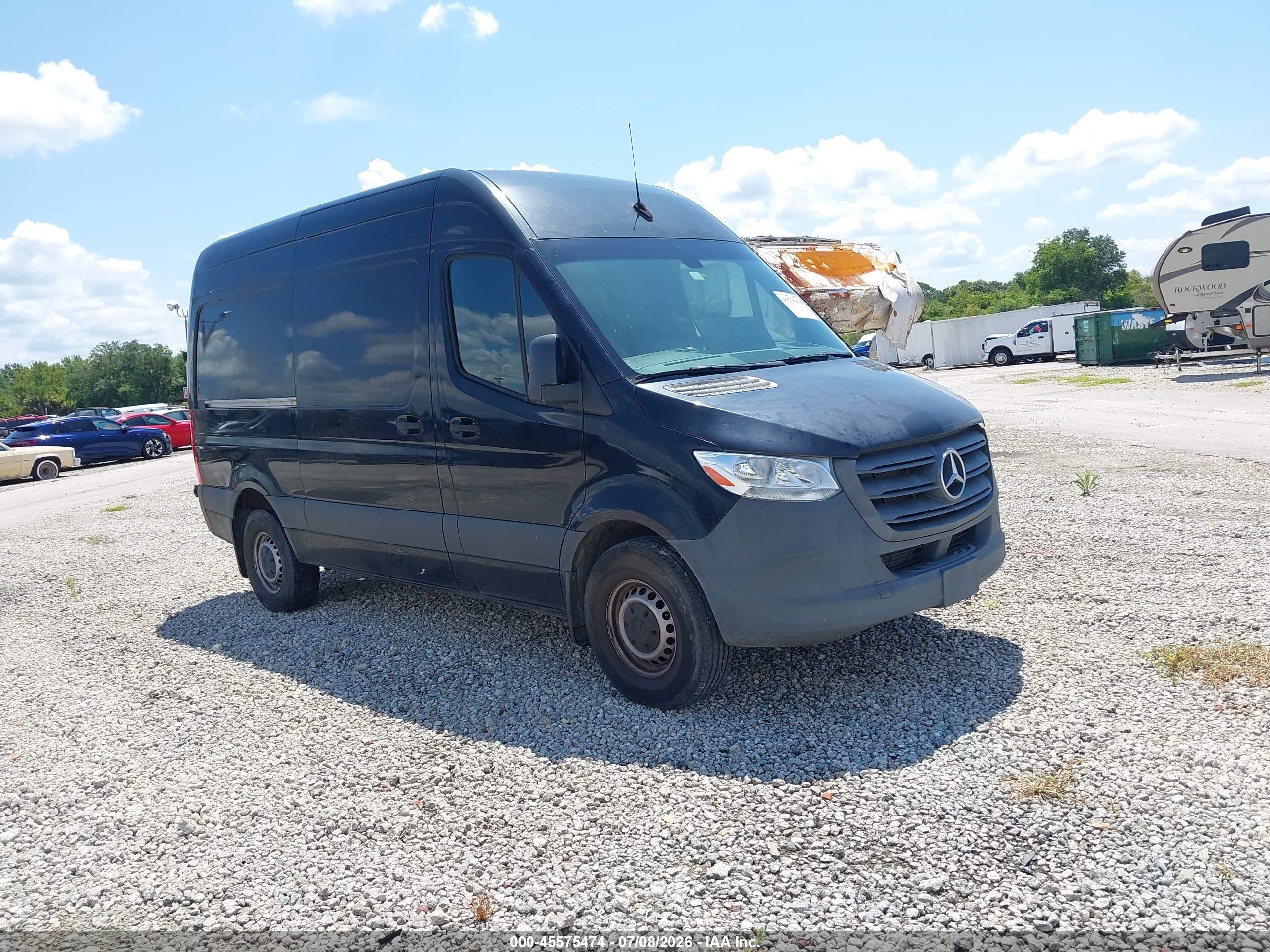 2023 Mercedes-Benz Sprinter Cargo, VIN W1Y4KBHY8PT134373 — Theft recovery
