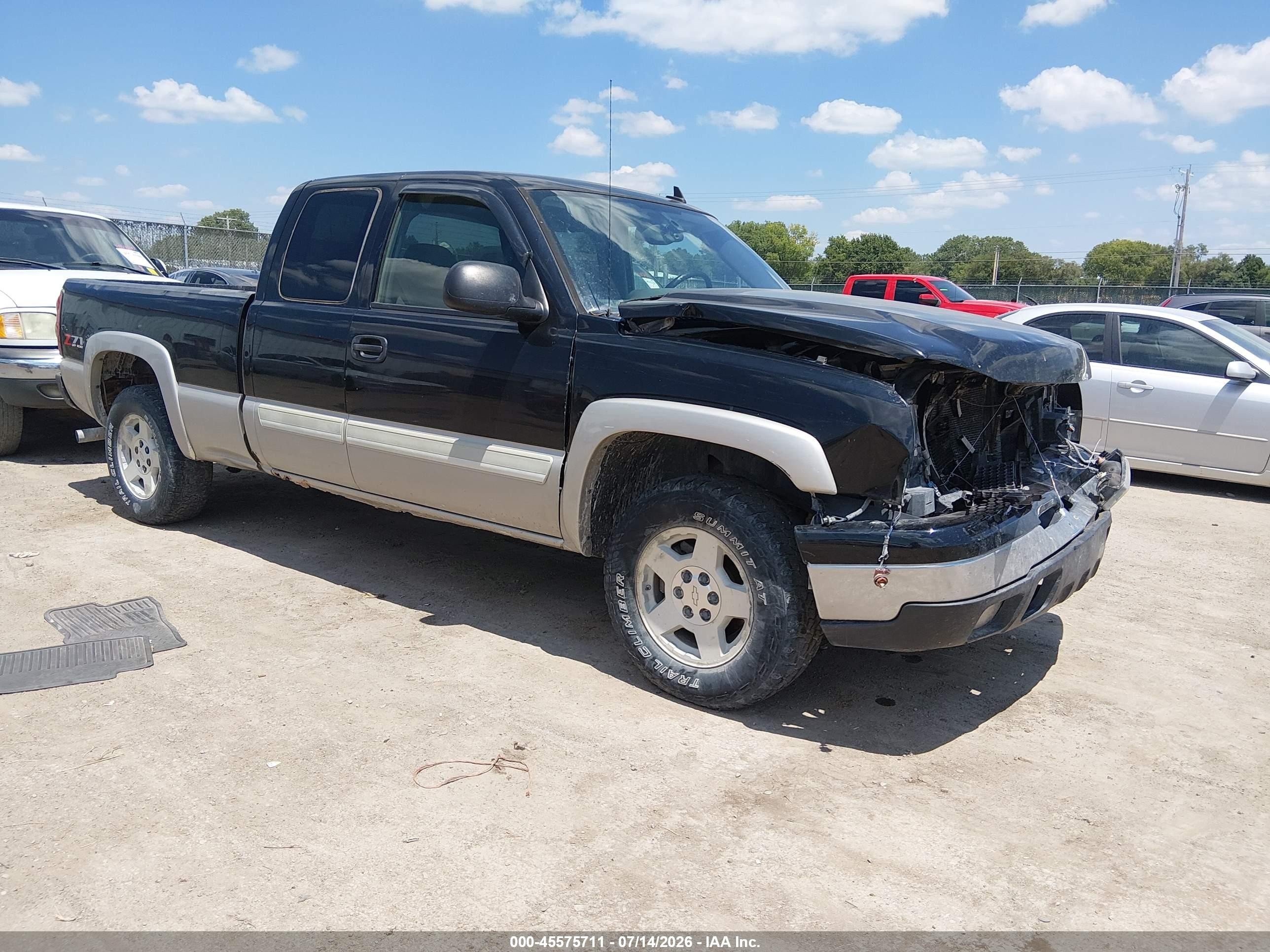 2006 Chevrolet Silverado 1500 LT1, VIN 1GCEK19Z56Z159138 — Front end
