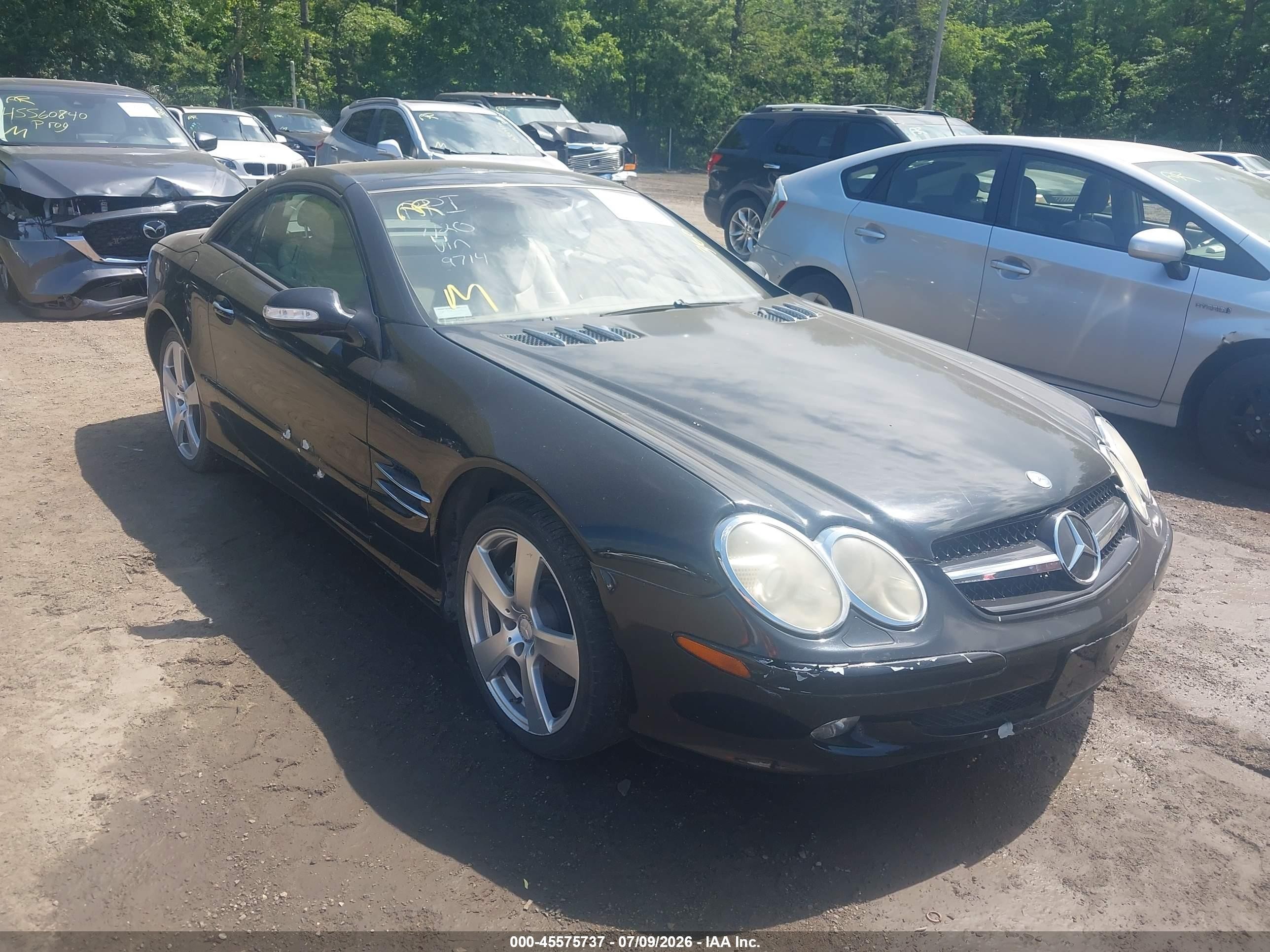 2003 Mercedes-Benz SL 500, VIN WDBSK75F13F059714 — Normal wear