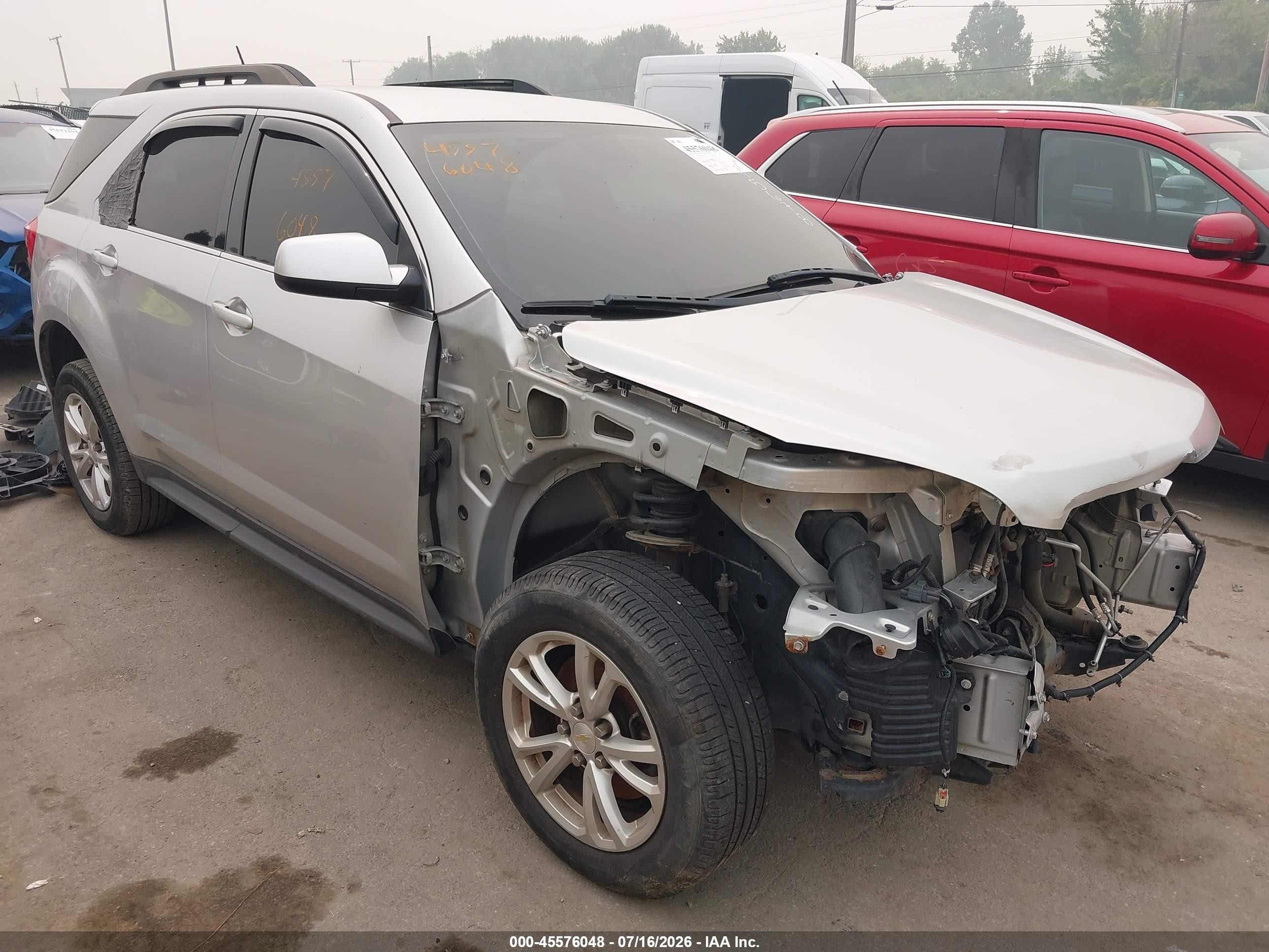 2017 Chevrolet Equinox LT, VIN 2GNALCEKXH1595678 — Rear end