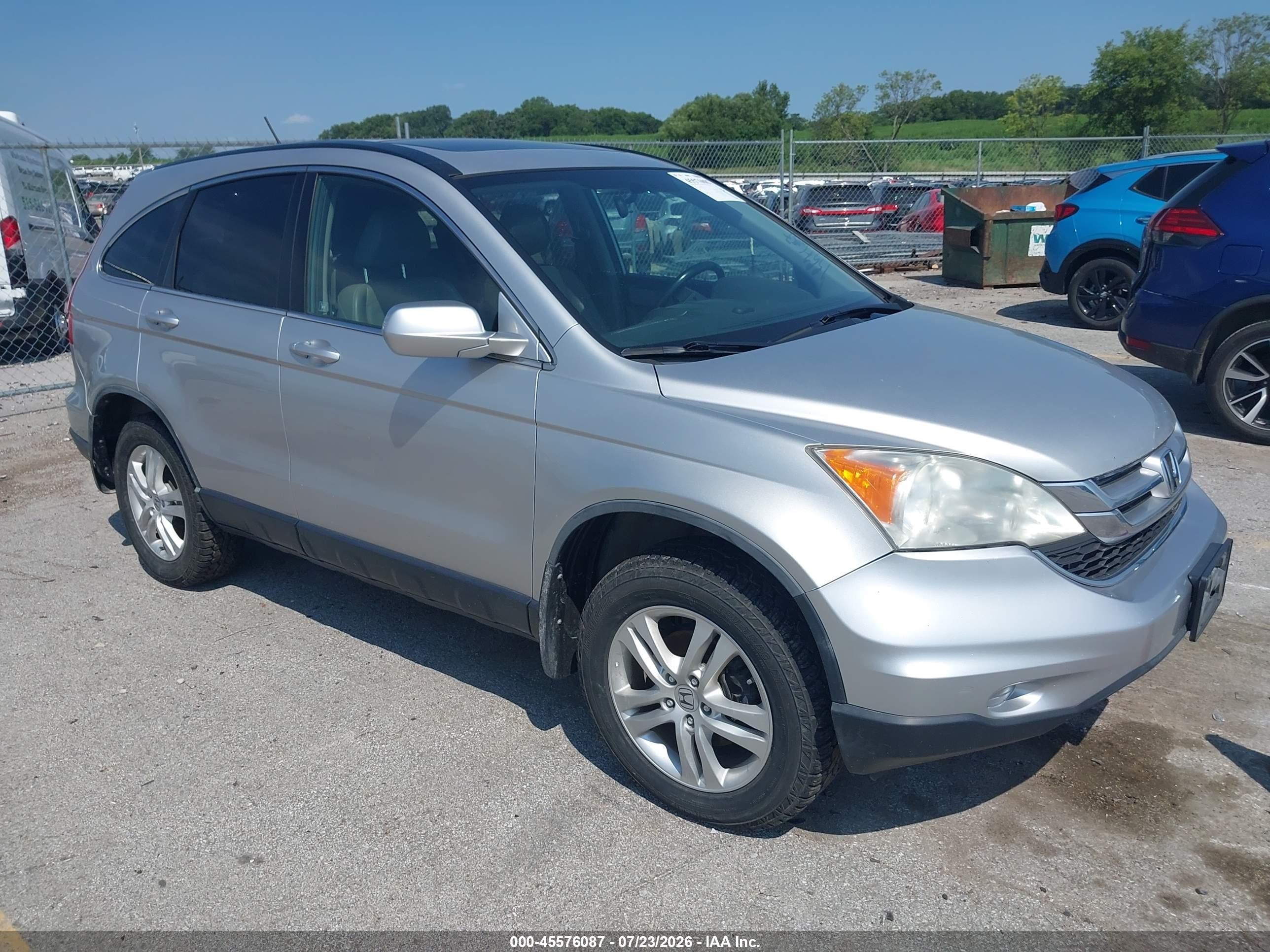 2010 Honda CR-V EX-L, VIN JHLRE4H72AC006774 — Fresh water flood