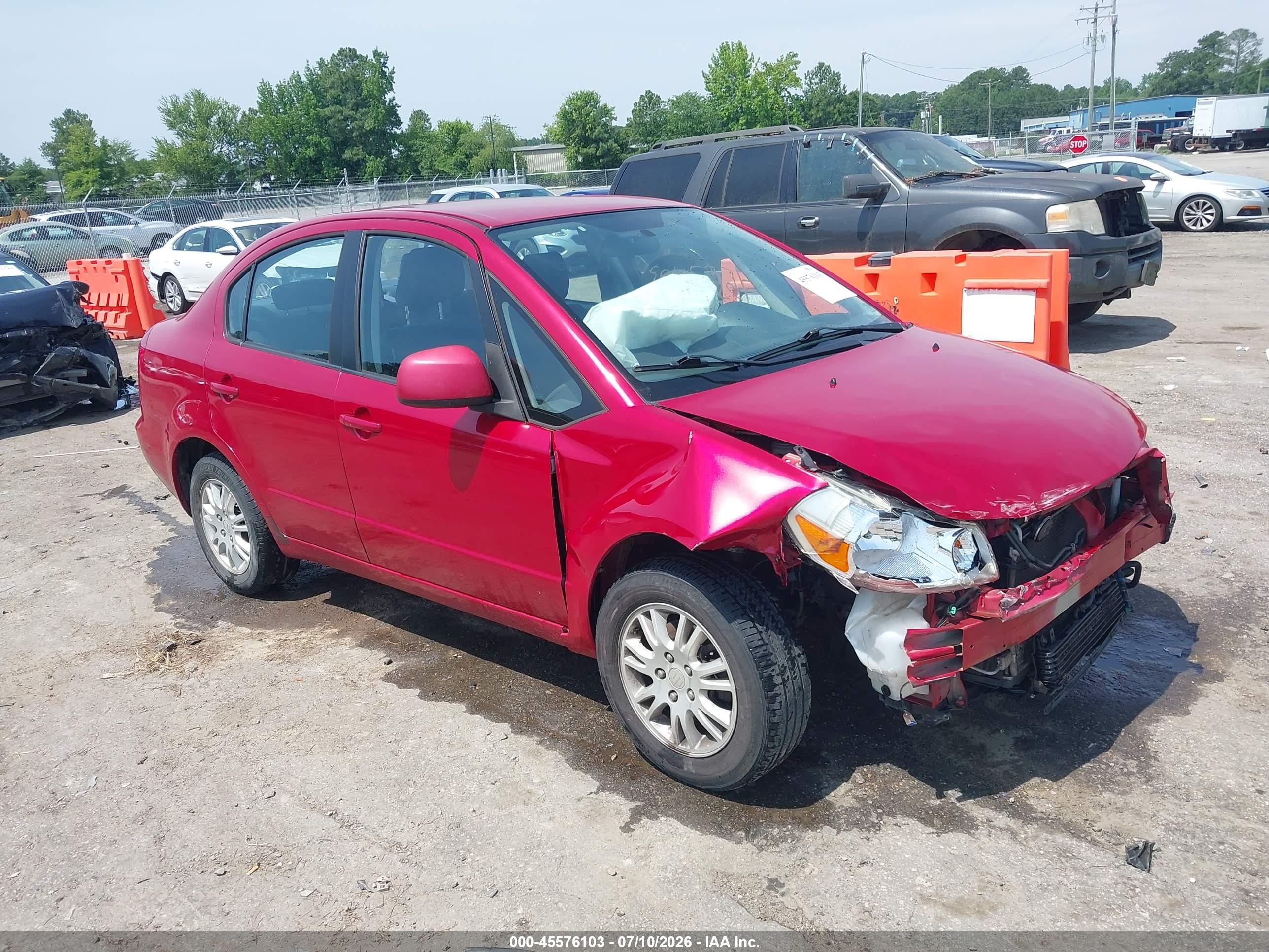 2012 Suzuki SX4 LE, VIN JS2YC5A38C6303941 — Front end