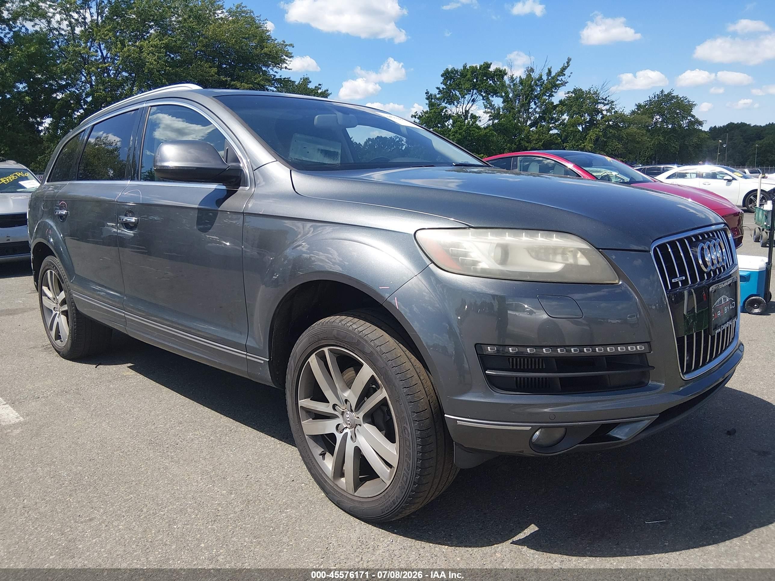 2012 Audi Q7 Prestige, VIN WA1VMAFE2CD008336 — Зад