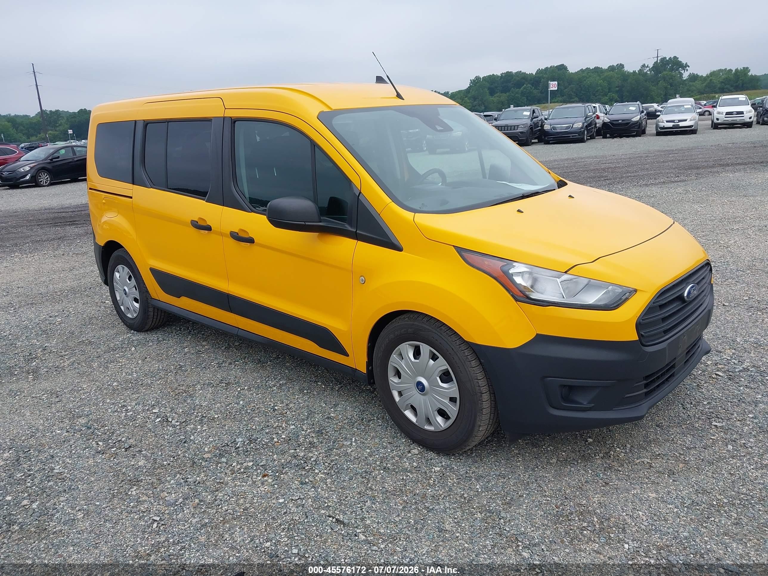 2021 Ford Transit Connect XL, VIN NM0GE9E27M1495793 — Normal wear