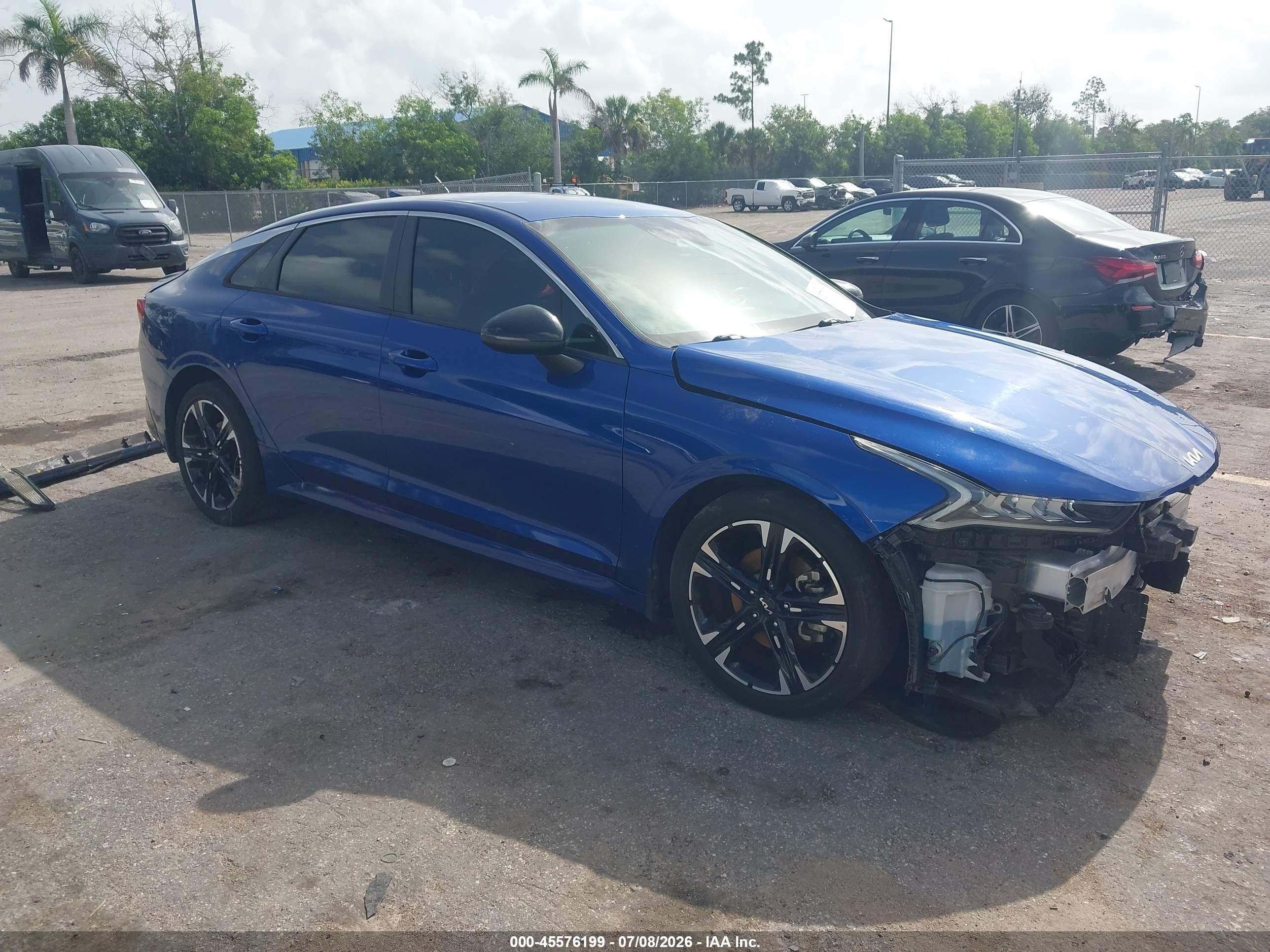 2022 Kia K5 GT-Line, VIN 5XXG64J20NG142620 — Side