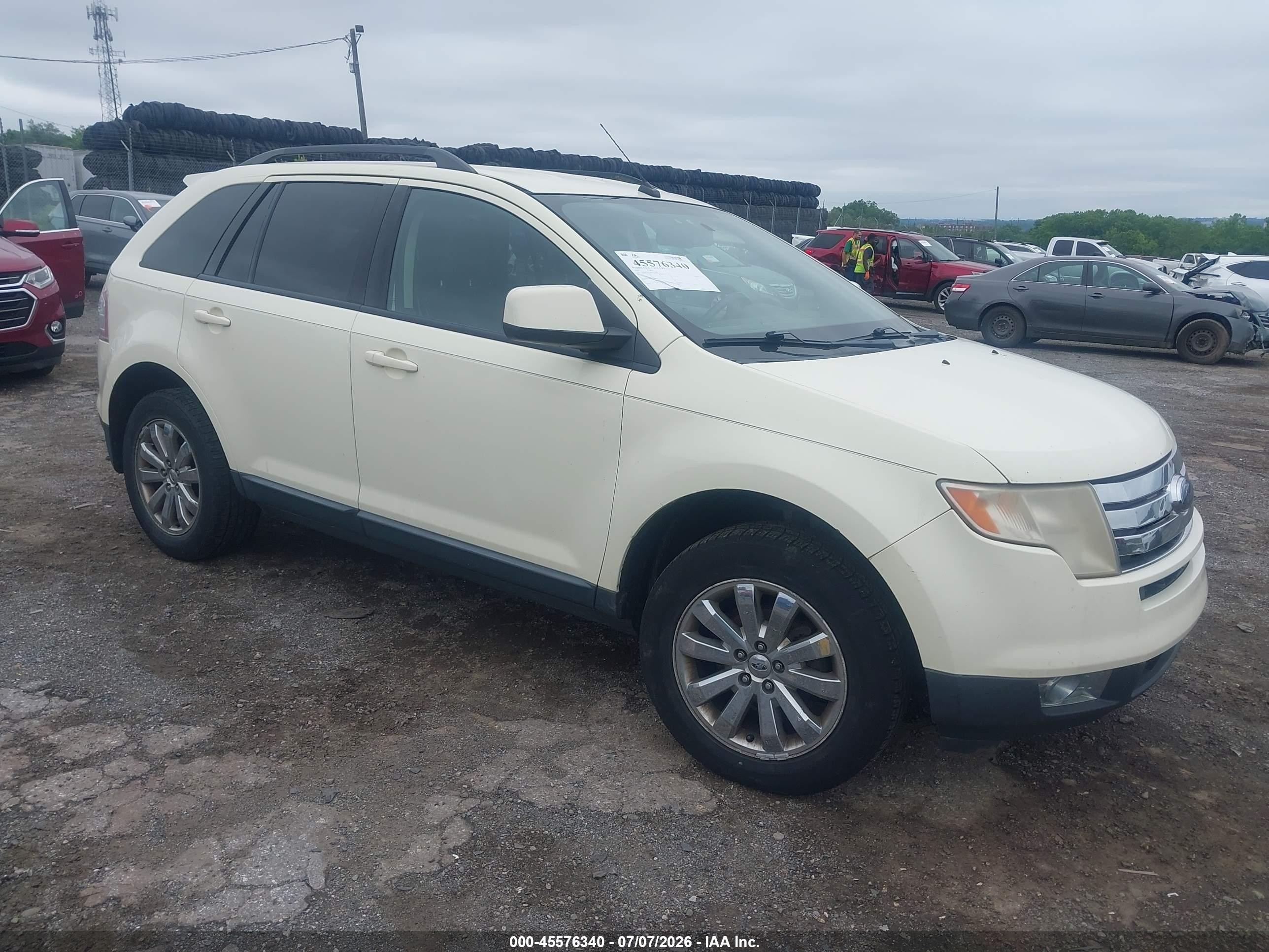 2008 Ford Edge SEL, VIN 2FMDK38C18BA77848 — Normal wear