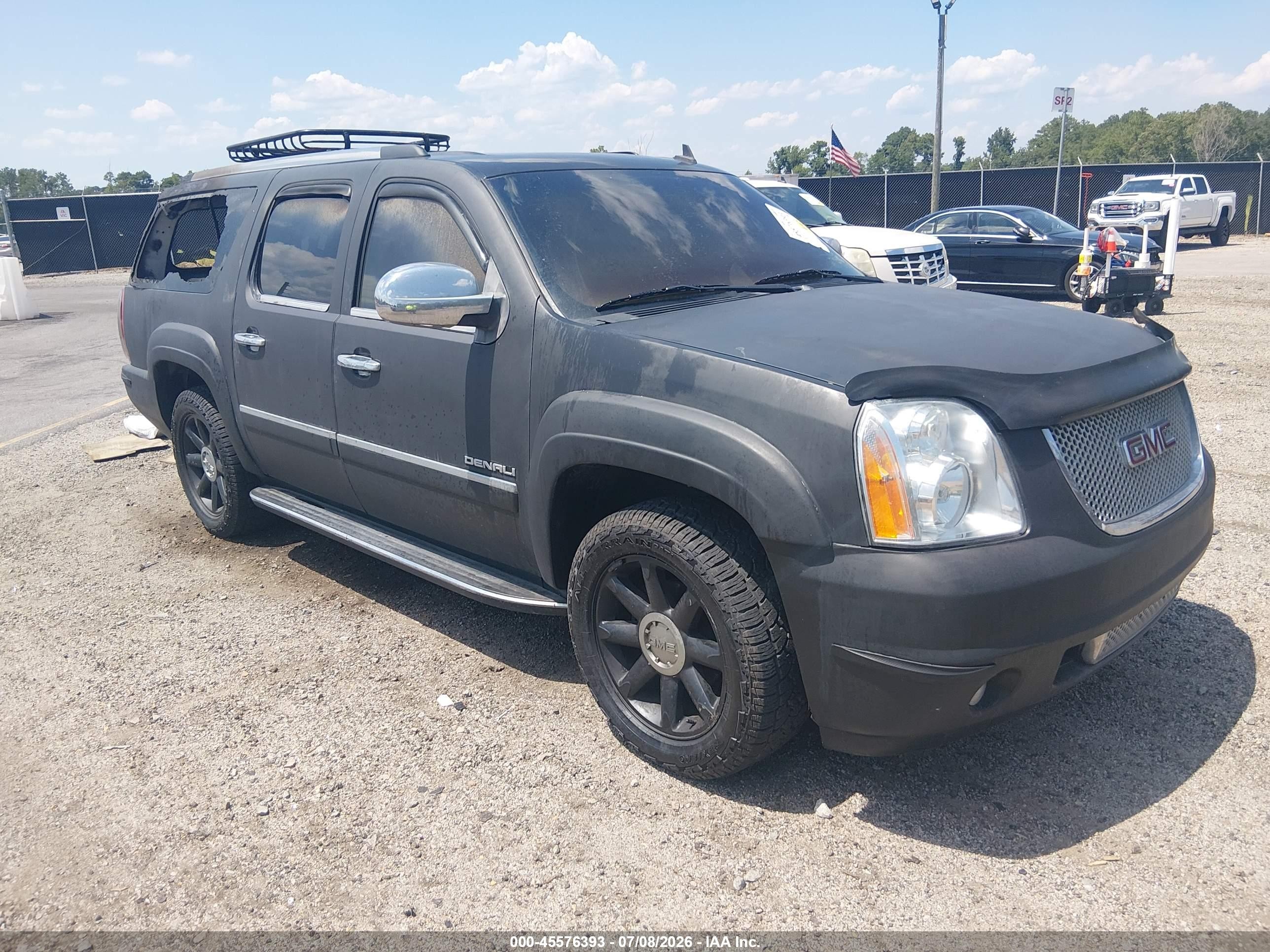 2013 GMC Yukon XL Denali, VIN 1GKS2MEF0DR163163 — Interior fire