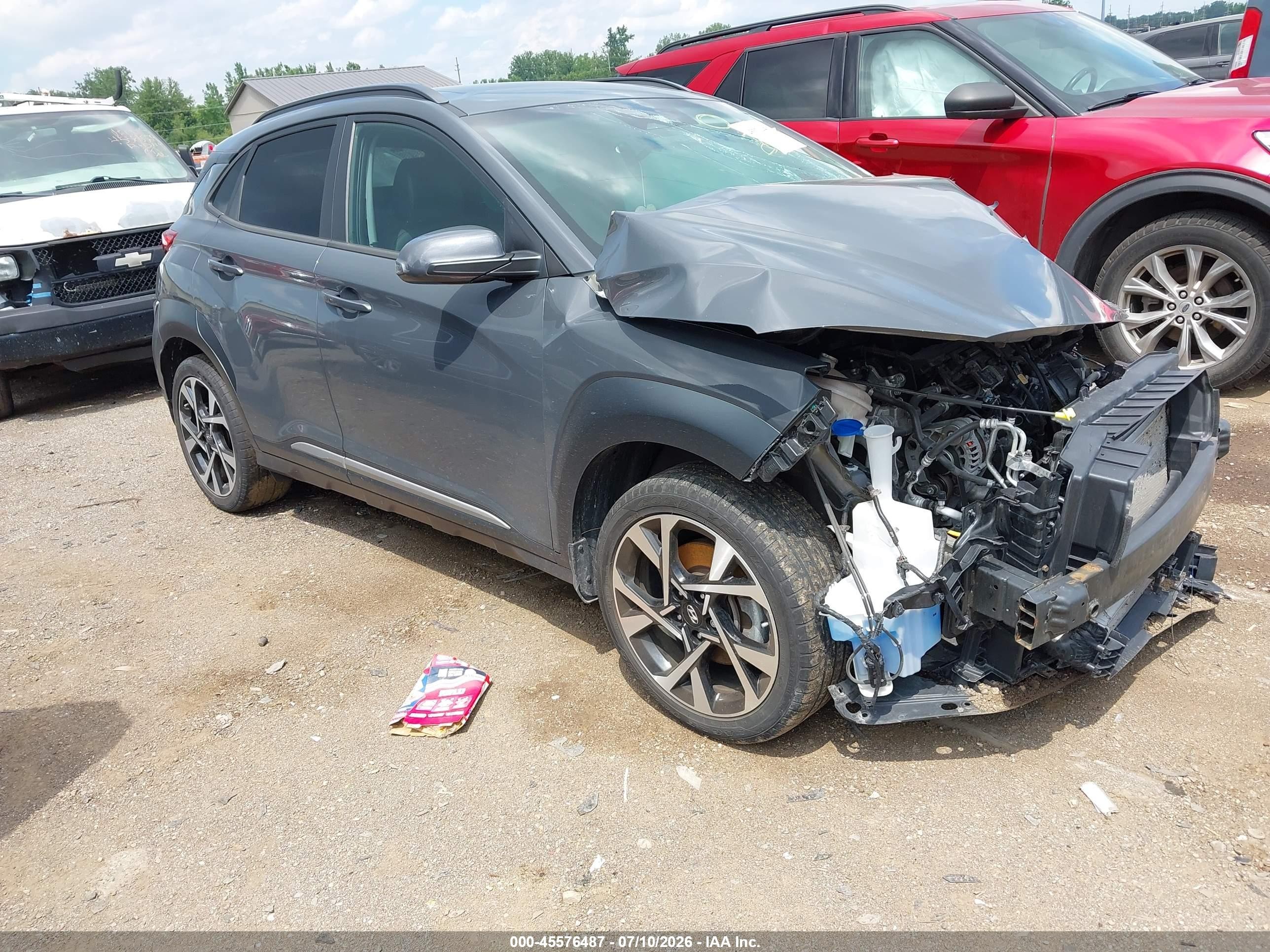 2023 Hyundai Kona Limited, VIN KM8K5CA38PU997770 — Front end