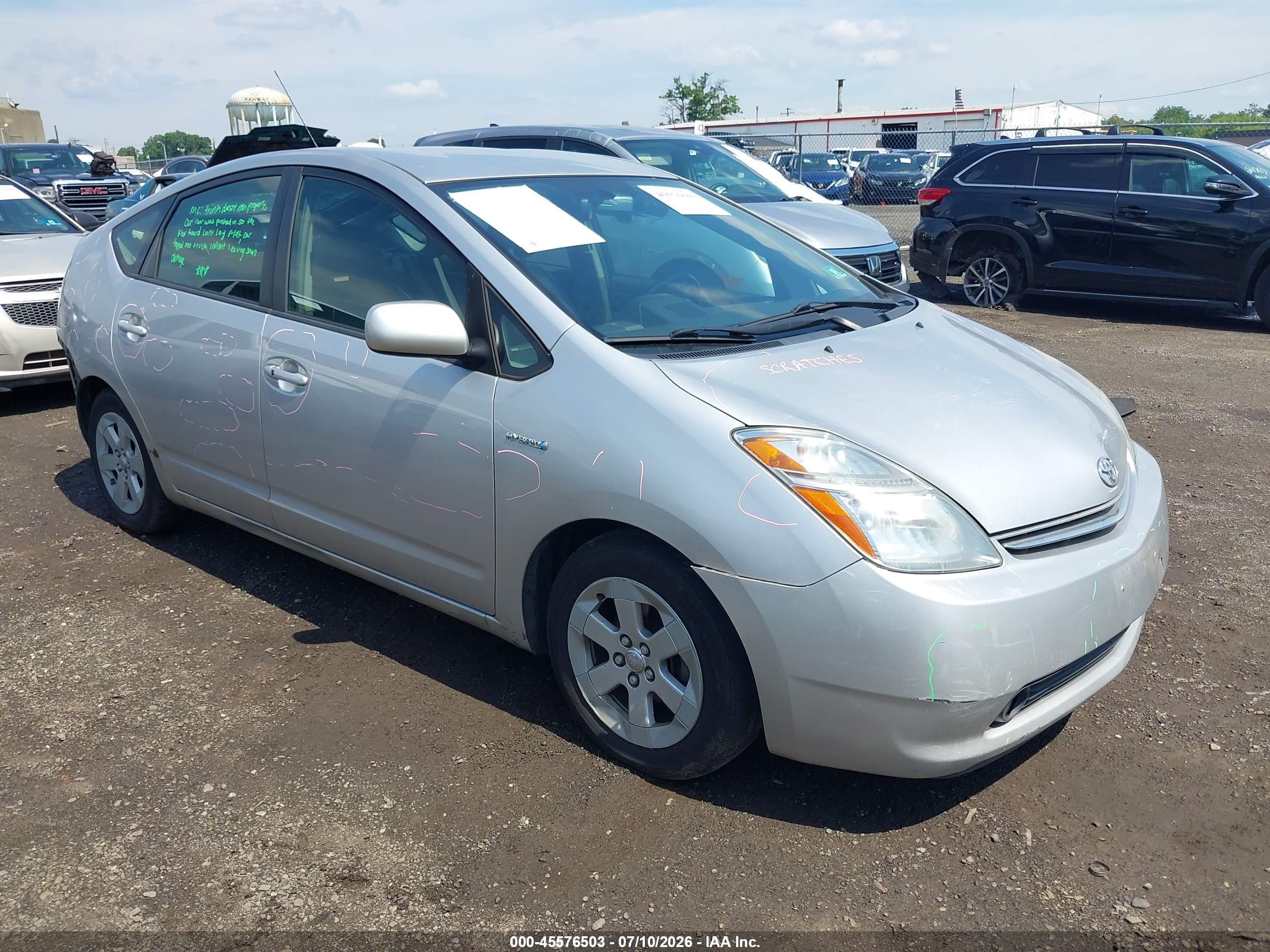 2009 Toyota Prius, VIN JTDKB20U493525513 — Front end