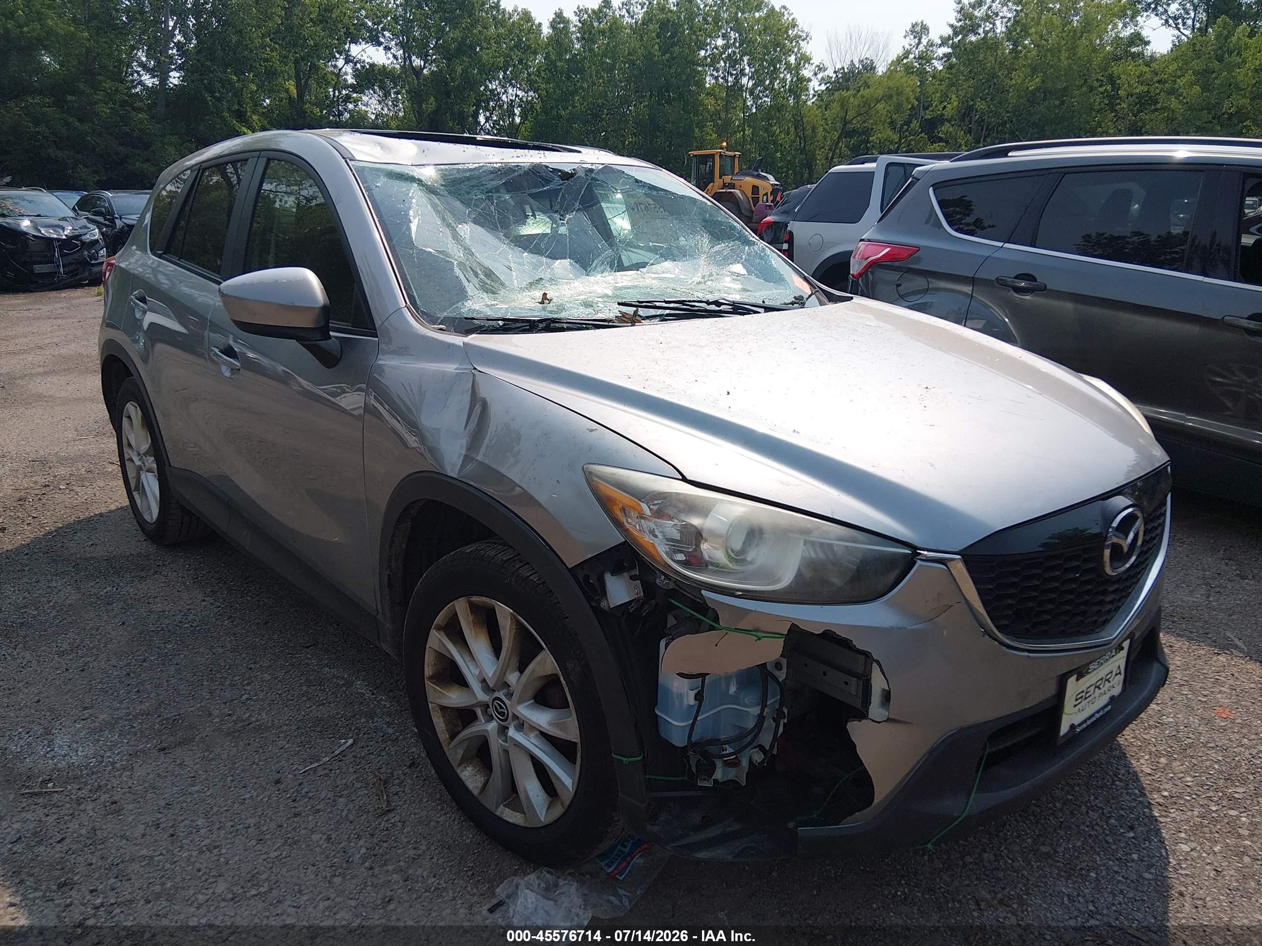 2013 Mazda CX-5 Grand Touring, VIN JM3KE4DE2D0127238 — Storm