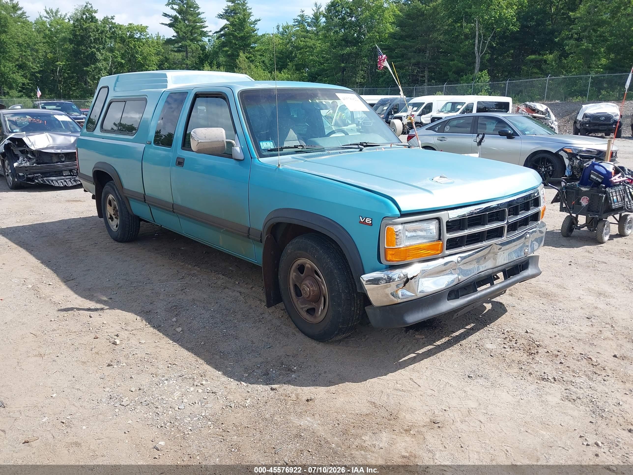 1996 Dodge Dakota, VIN 1B7GL23X6TS548930 — Обычный износ