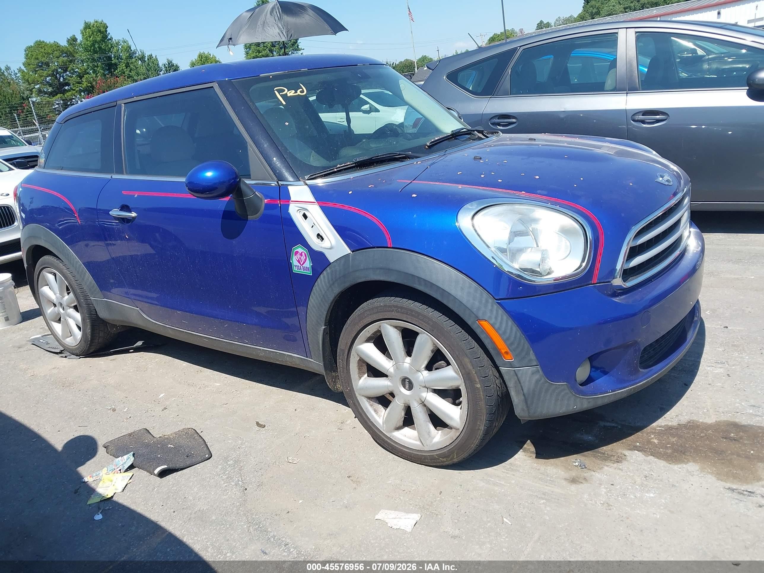 2014 MINI Paceman, VIN WMWSS1C5XEWN94470 — Normal wear