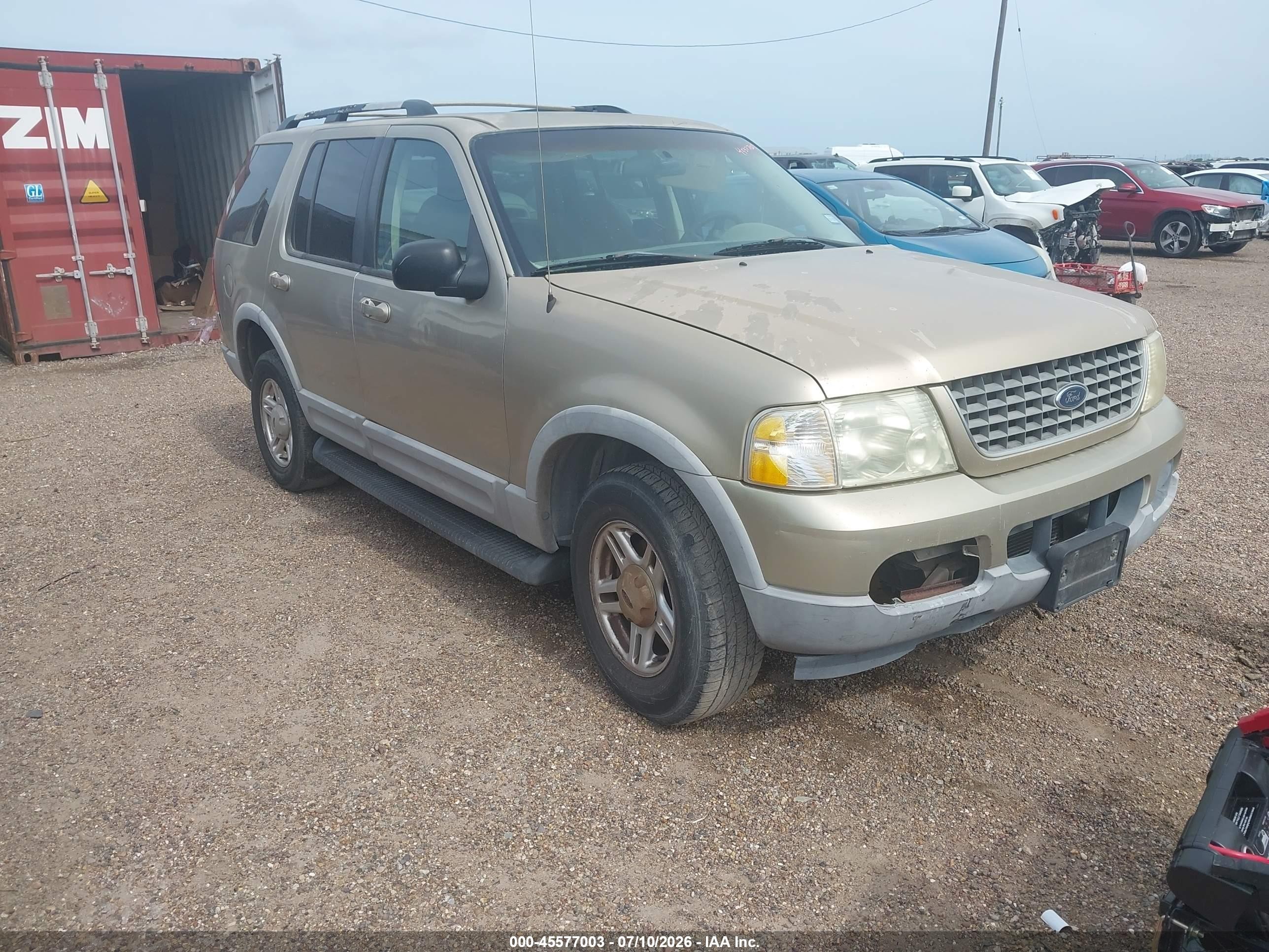 2002 Ford Explorer XLT, VIN 1FMZU63E52ZA78855 — Normal wear