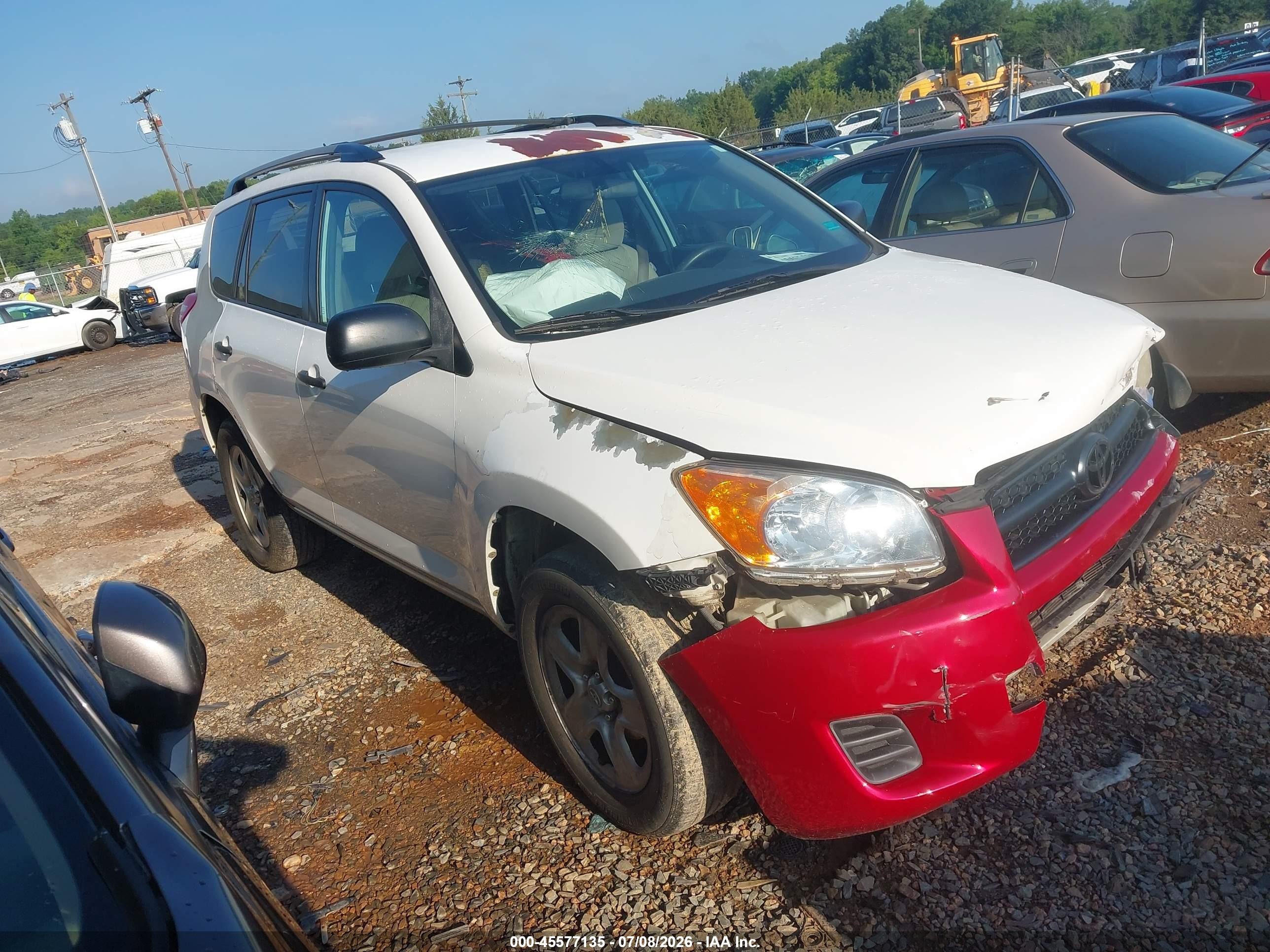 2009 Toyota RAV4, VIN 2T3ZF33V29W008060 — Front end