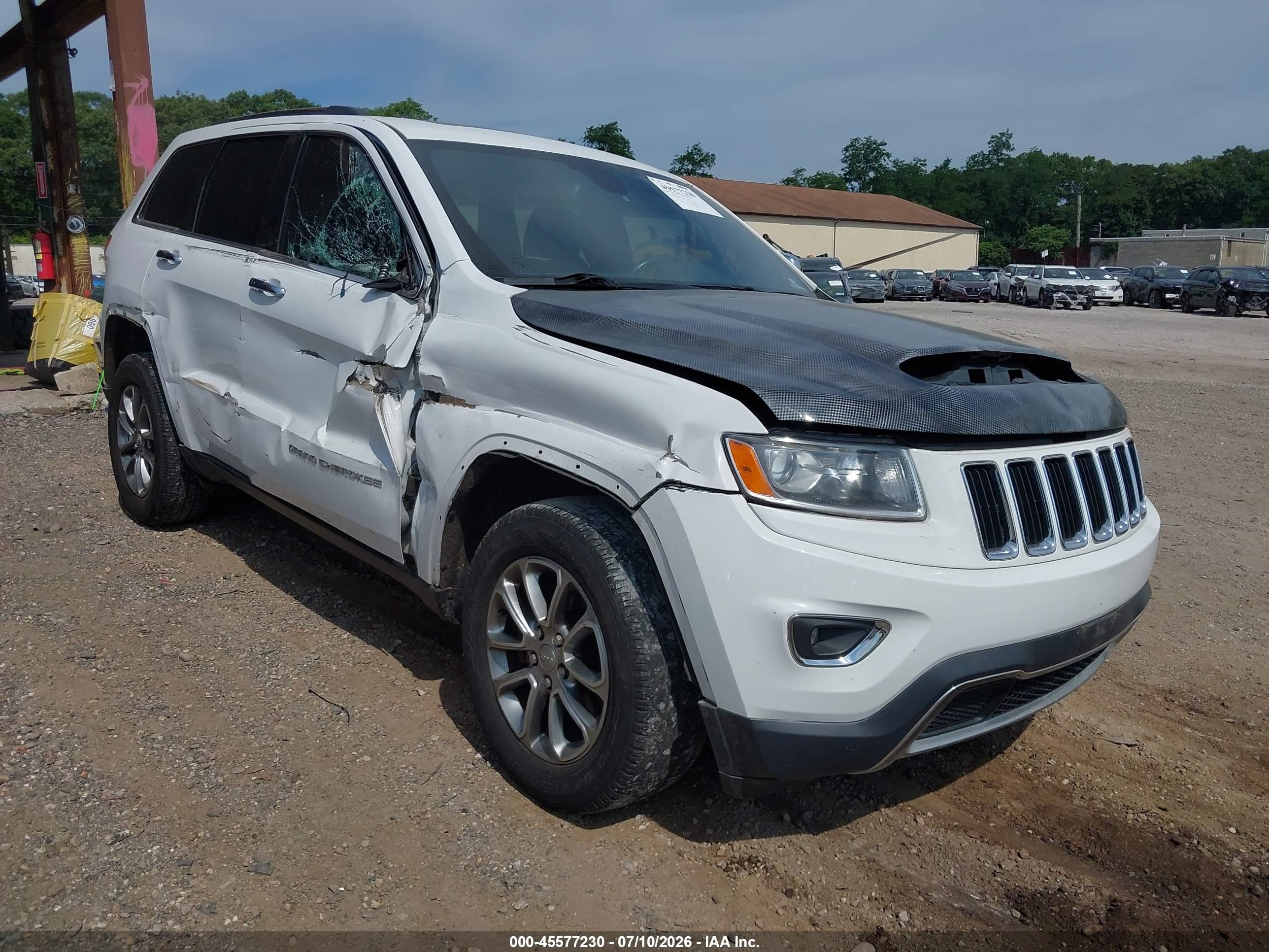 2016 Jeep Grand Cherokee Limited, VIN 1C4RJFBG9GC368137 — Бок