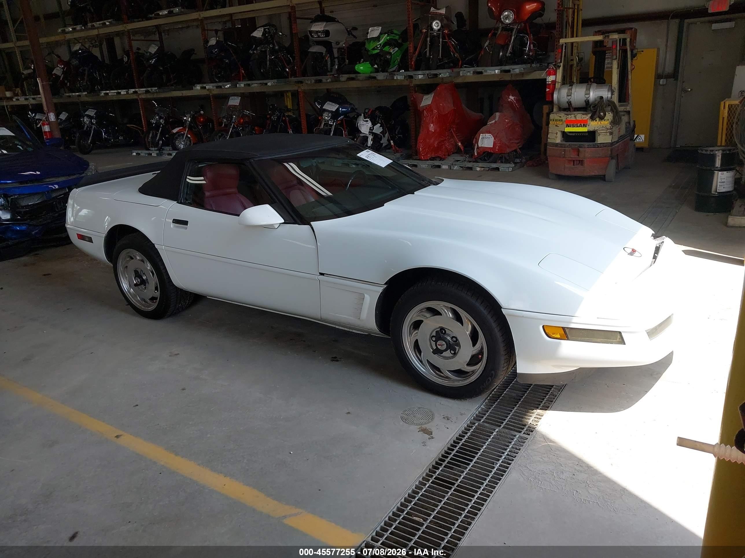 1989 Chevrolet Corvette, VIN 1G1YY3187K5124301 — Front end