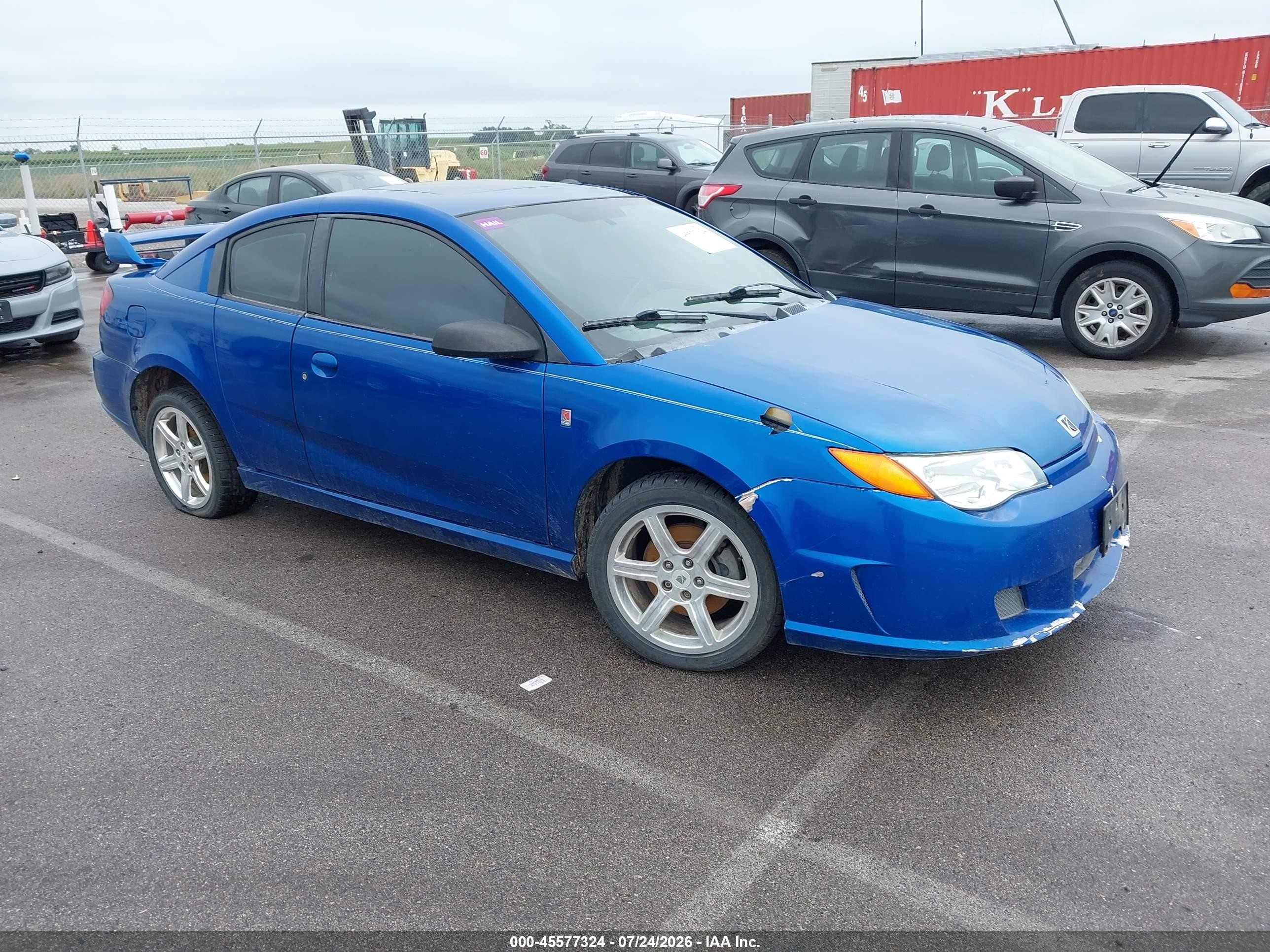 2004 Saturn ION ION Red Line, VIN 1G8AY12P24Z217686 — Hail