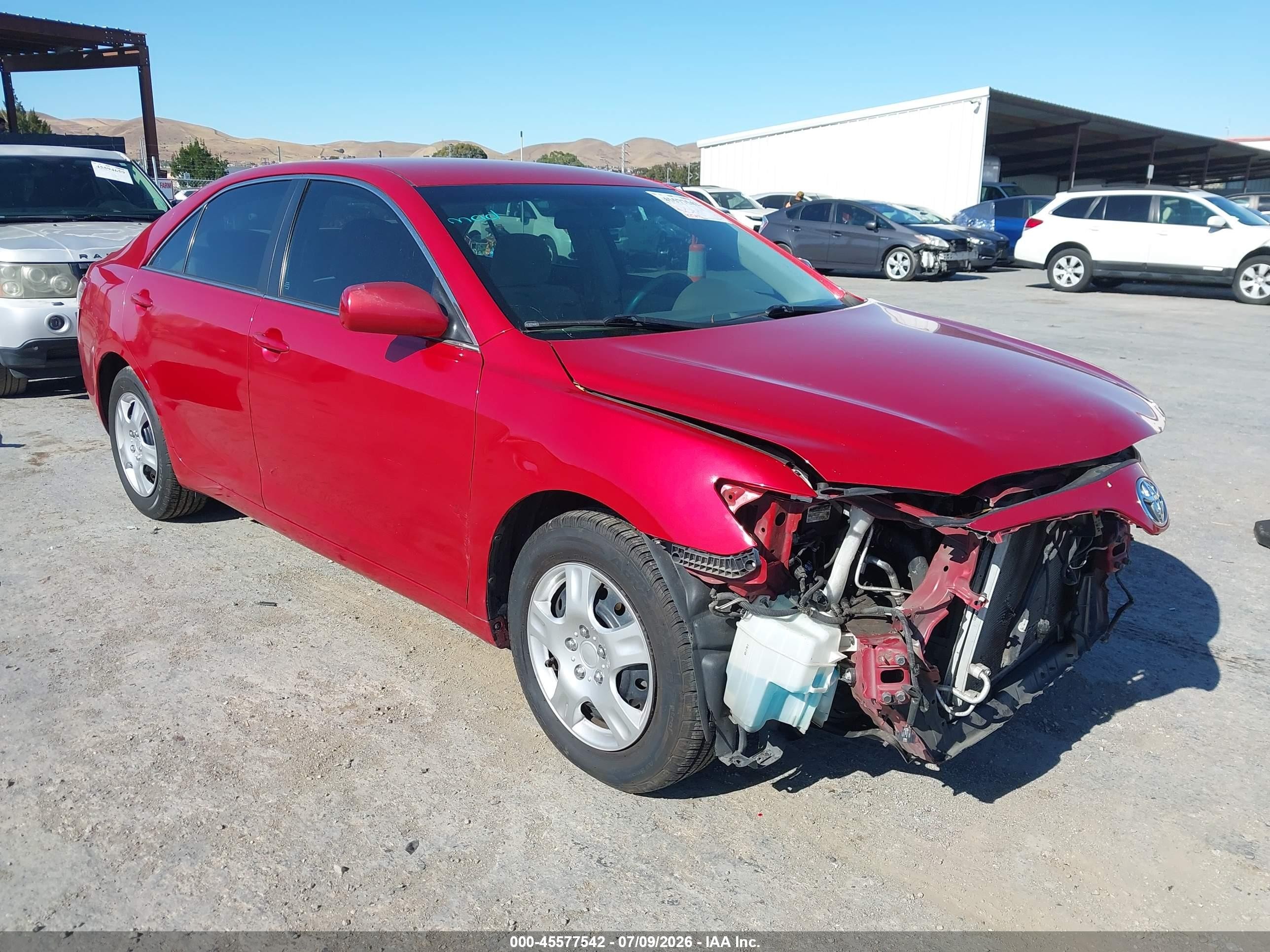 2011 Toyota Camry LE, VIN 4T1BK3EK1BU119777 — Front end
