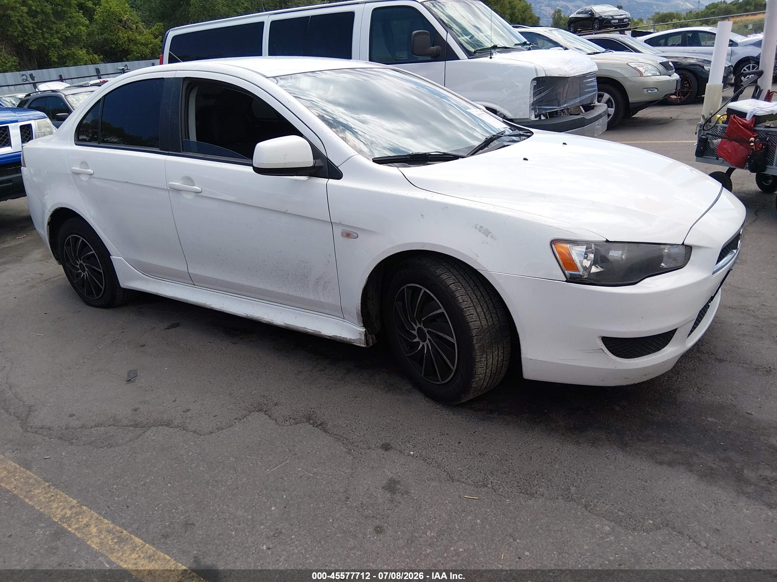 2014 Mitsubishi Lancer ES, VIN JA32U2FU3EU020051 — Side