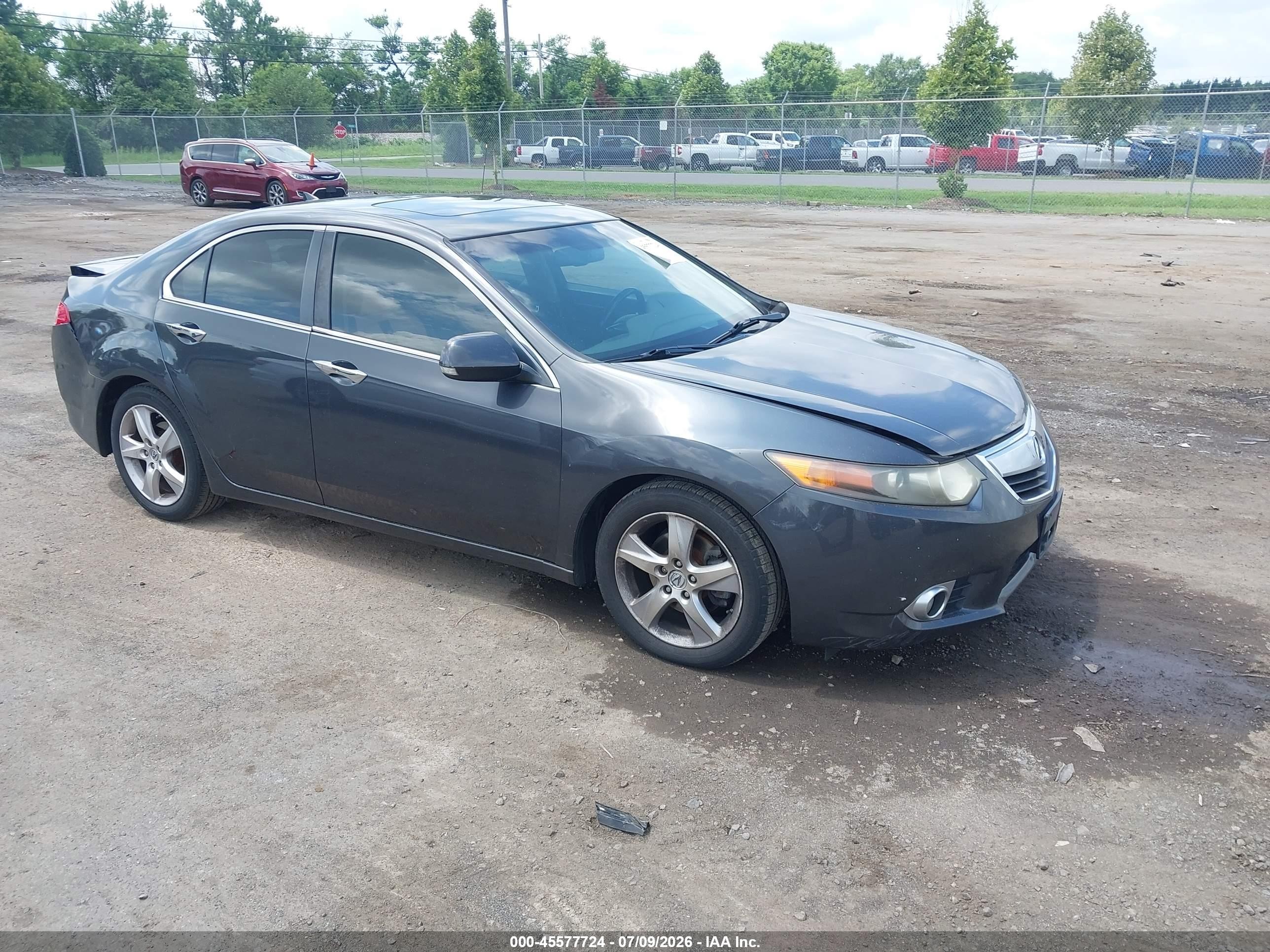 2012 Acura TSX Technology, VIN JH4CU2F60CC024910 — Rear end