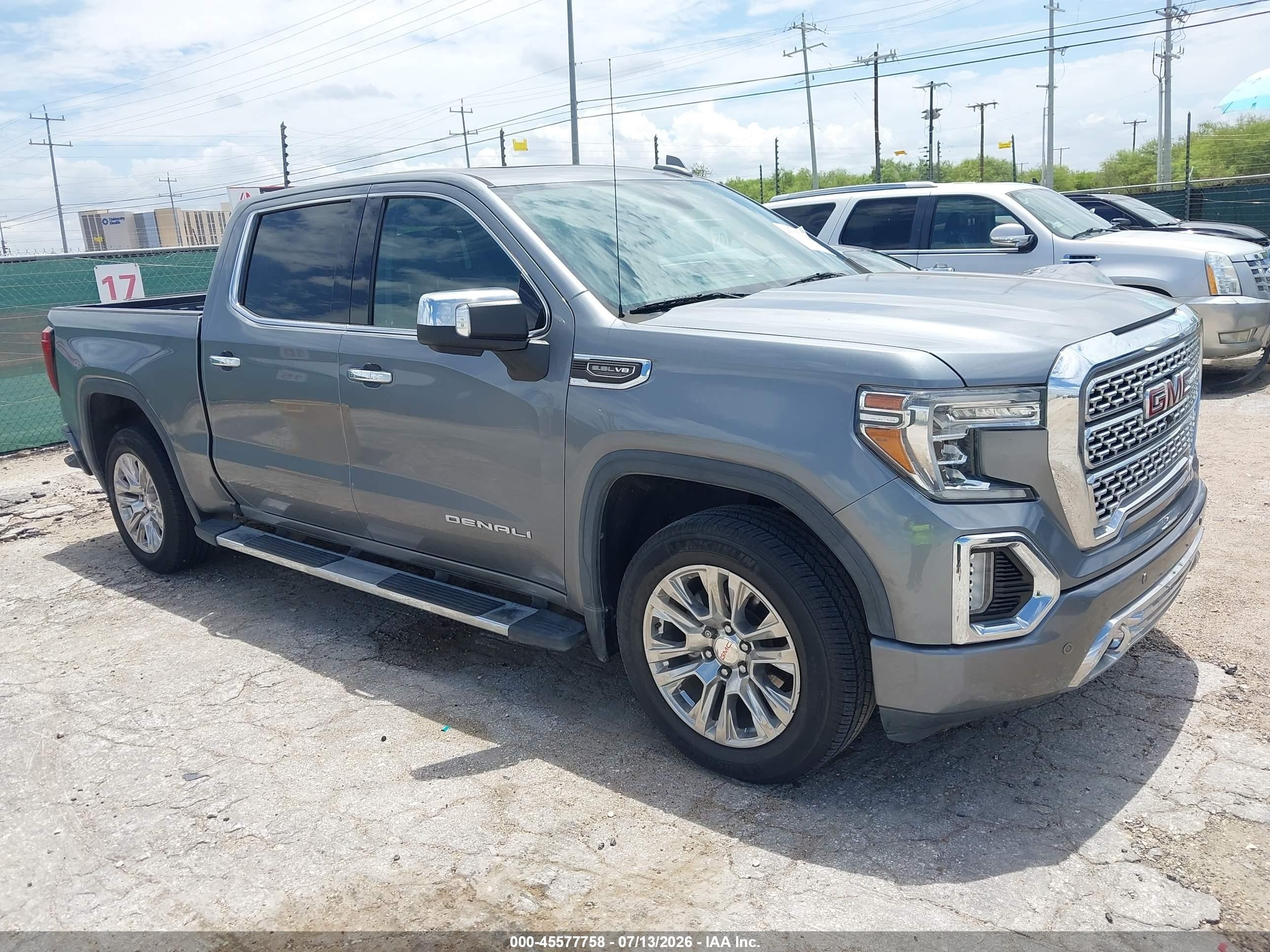 2021 GMC Sierra 1500 Denali, VIN 3GTU9FED4MG249828 — Theft recovery