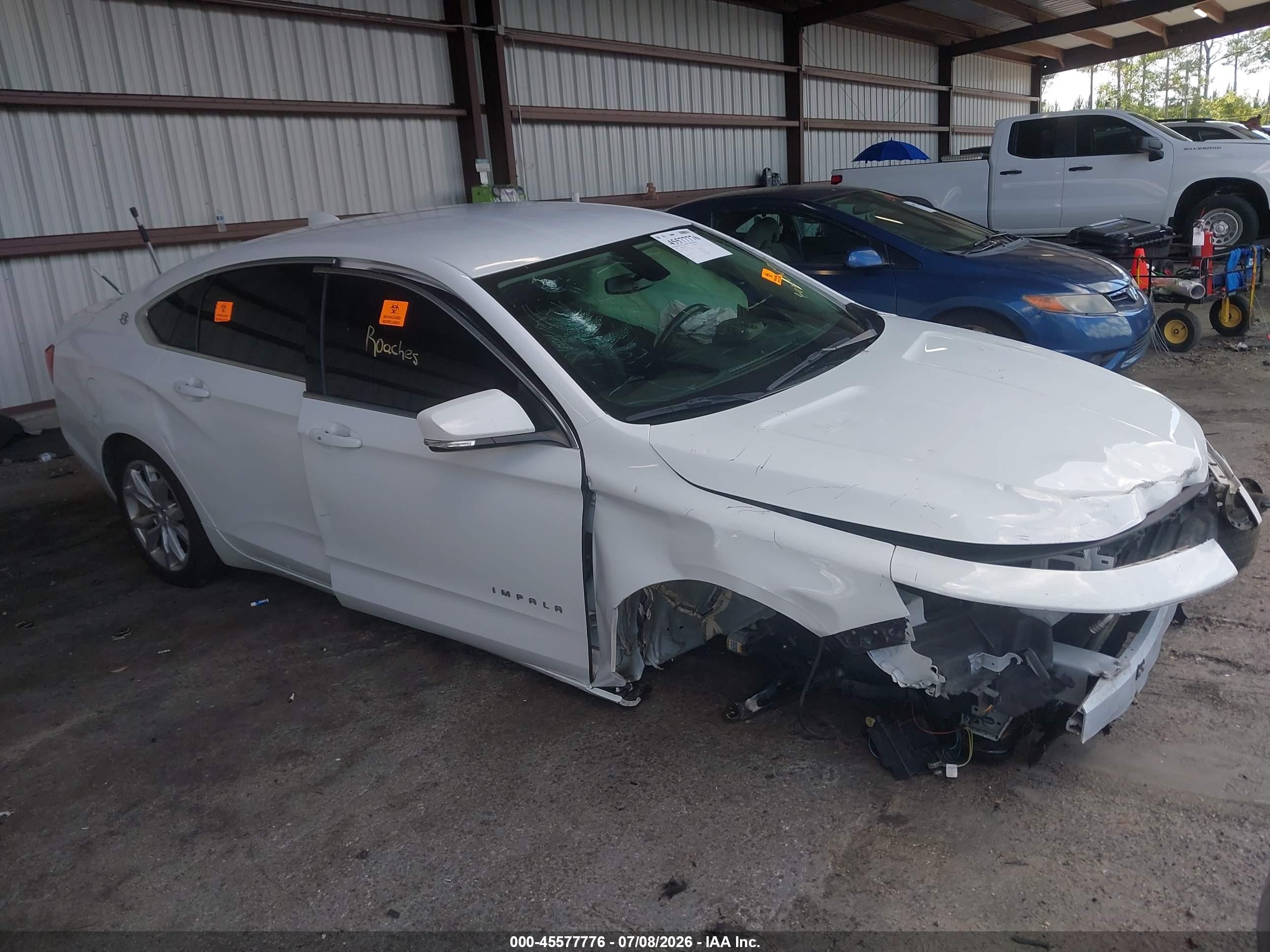 2020 Chevrolet Impala LT, VIN 1G11Z5S39LU110372 — Front end