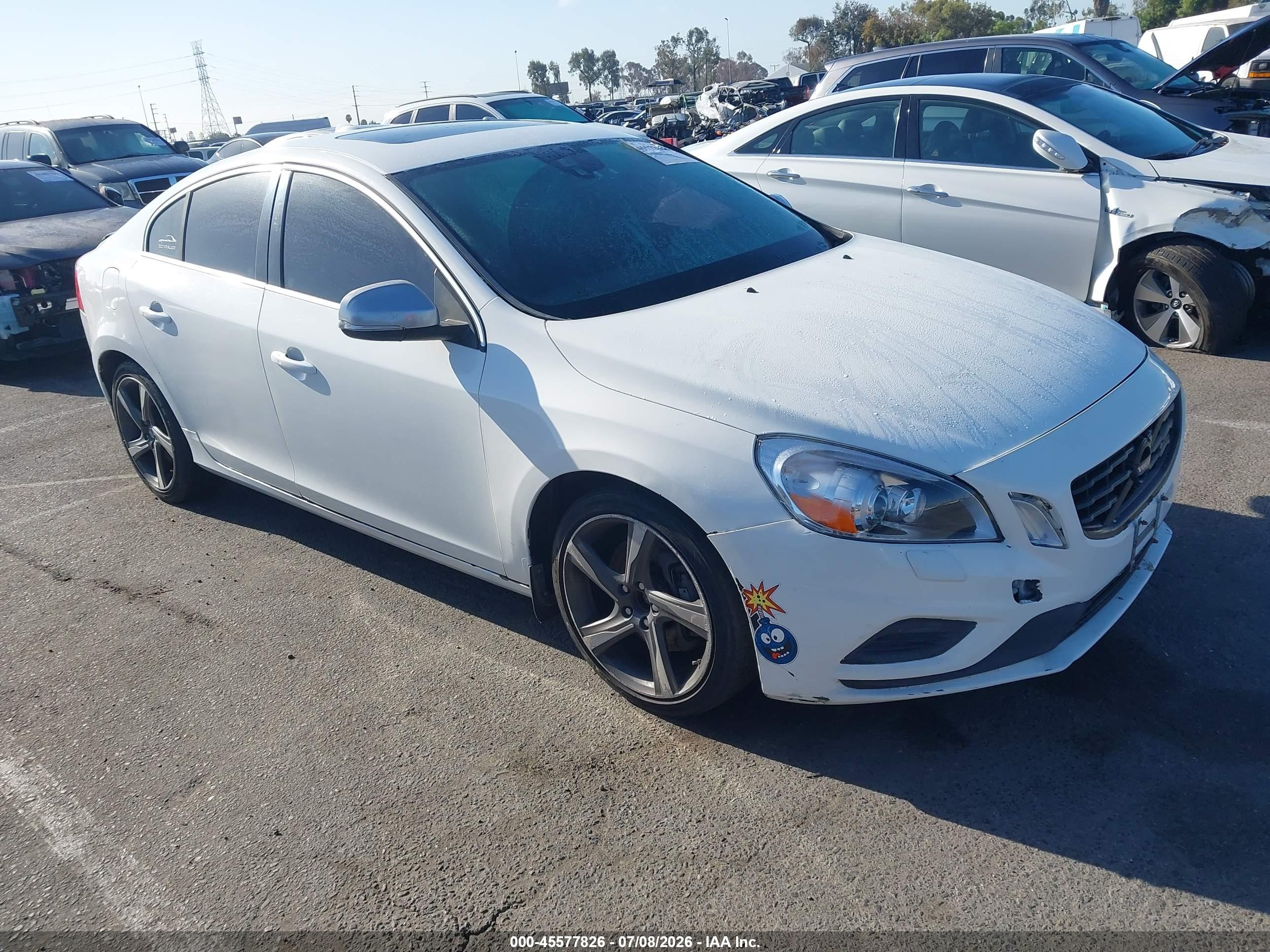 2012 Volvo S60 T6, VIN YV1902FH3C2104260 — Normal wear