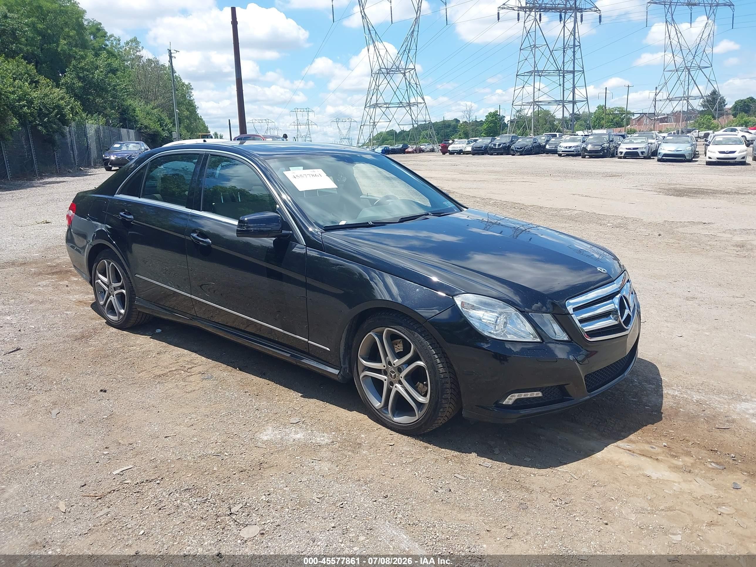2011 Mercedes-Benz E 350 Luxury, VIN WDDHF8HB9BA319650 — Not stated