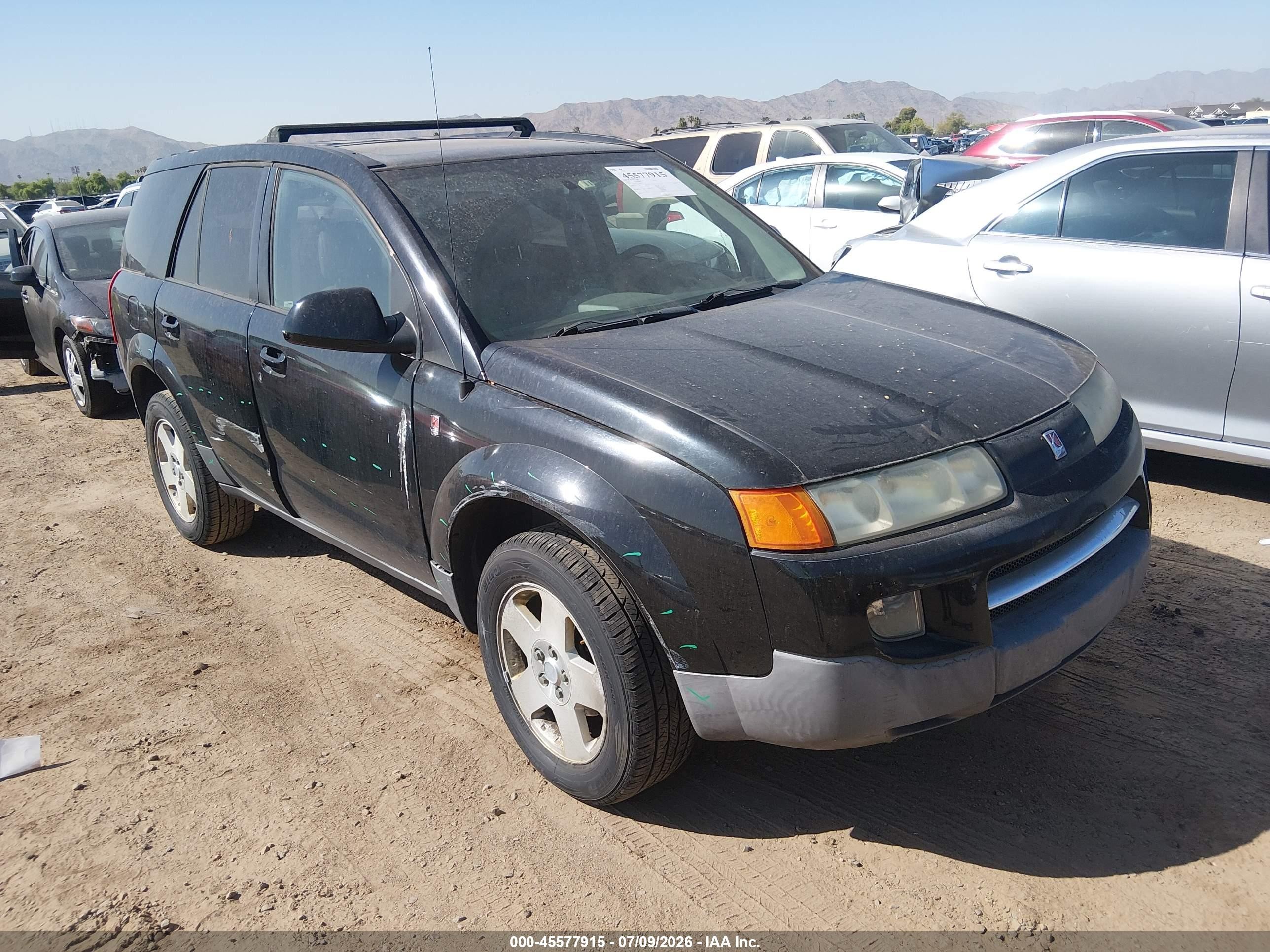 2005 Saturn VUE, VIN 5GZCZ63495S808023 — Front end