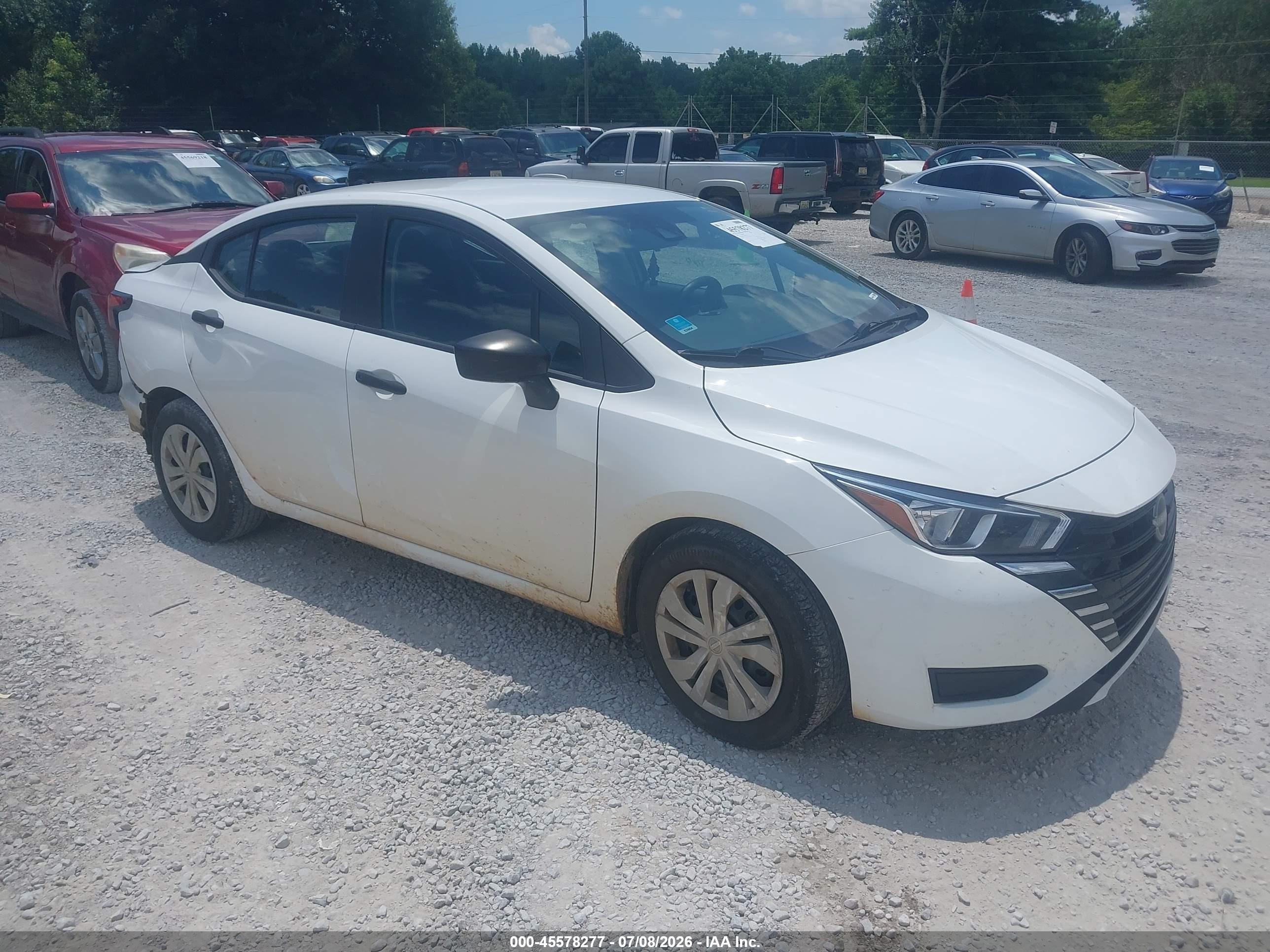 2023 Nissan Versa S, VIN 3N1CN8DV4PL822965 — Rear end