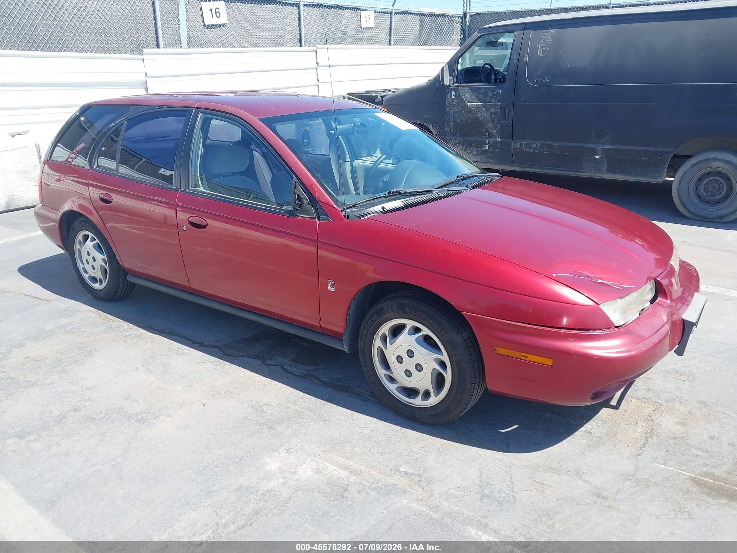 1997 Saturn SW, VIN 1G8ZK8272VZ260276 — Перед