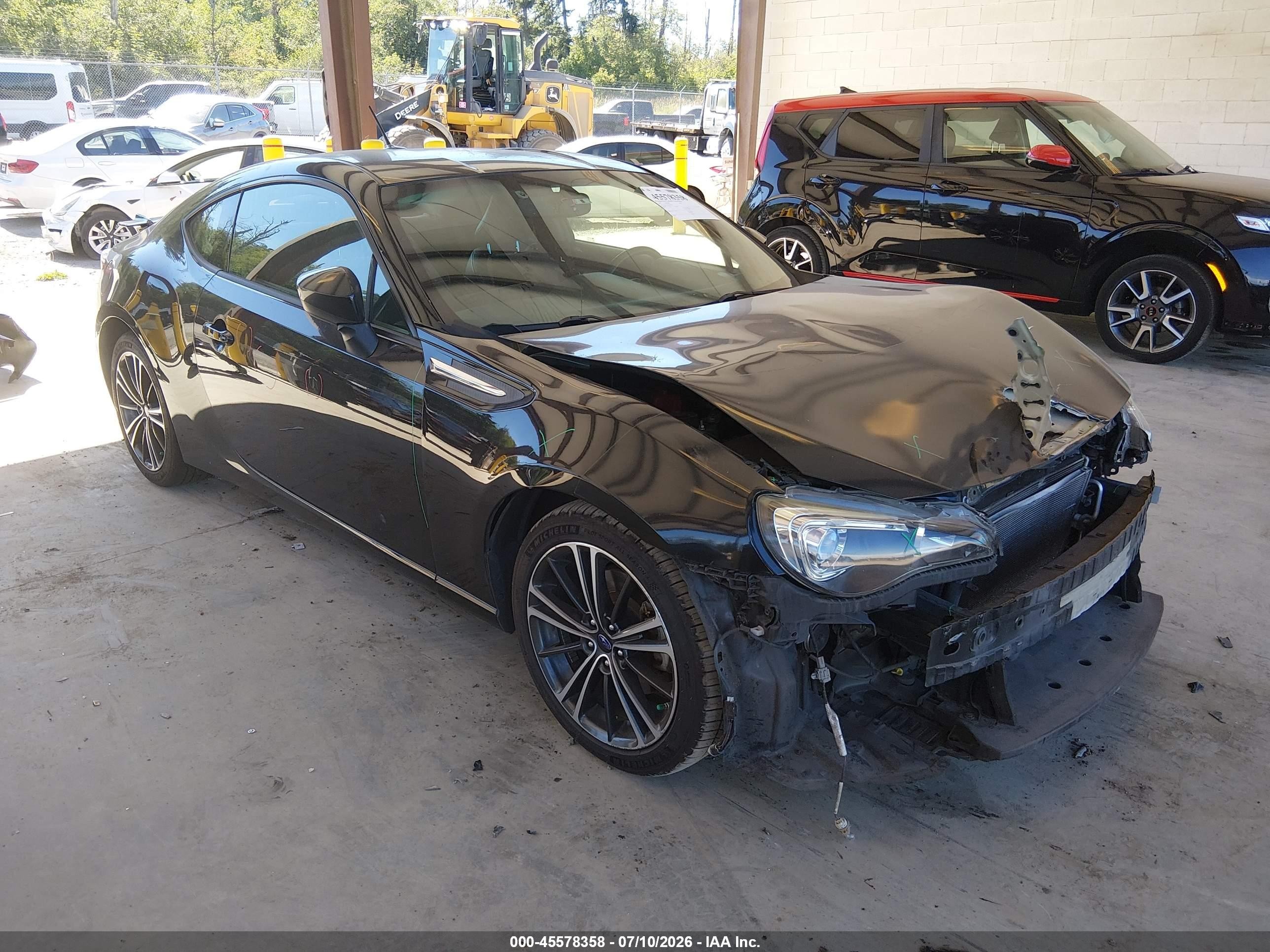 2013 Subaru BRZ Limited, VIN JF1ZCAC1XD1604461 — Перед