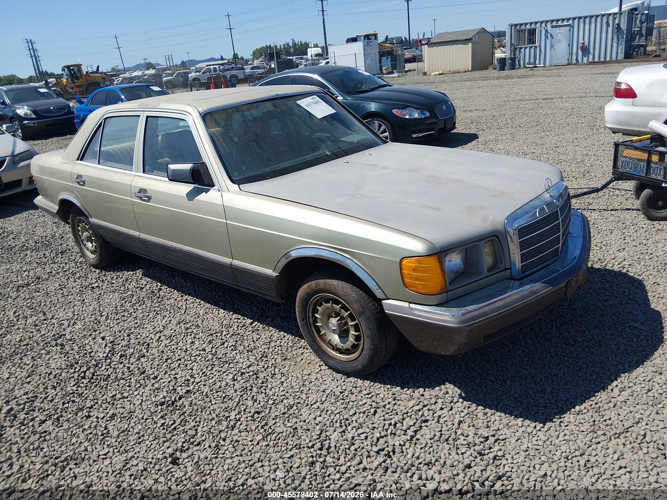 1982 Mercedes-Benz 300 SD, VIN WDBCB20A4CB016351 — Normal wear