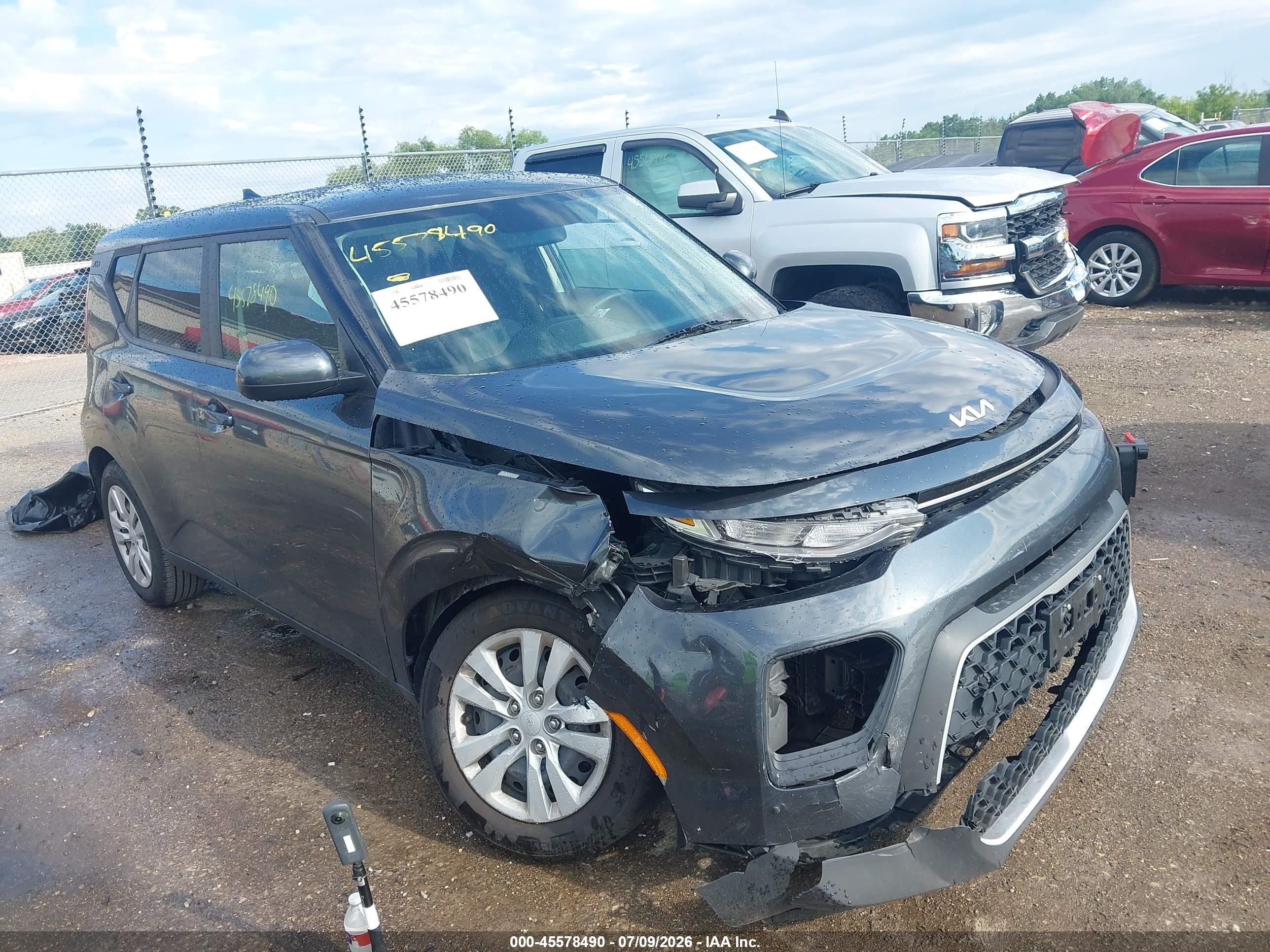 2022 Kia Soul LX, VIN KNDJ23AU3N7831122 — Undercarriage