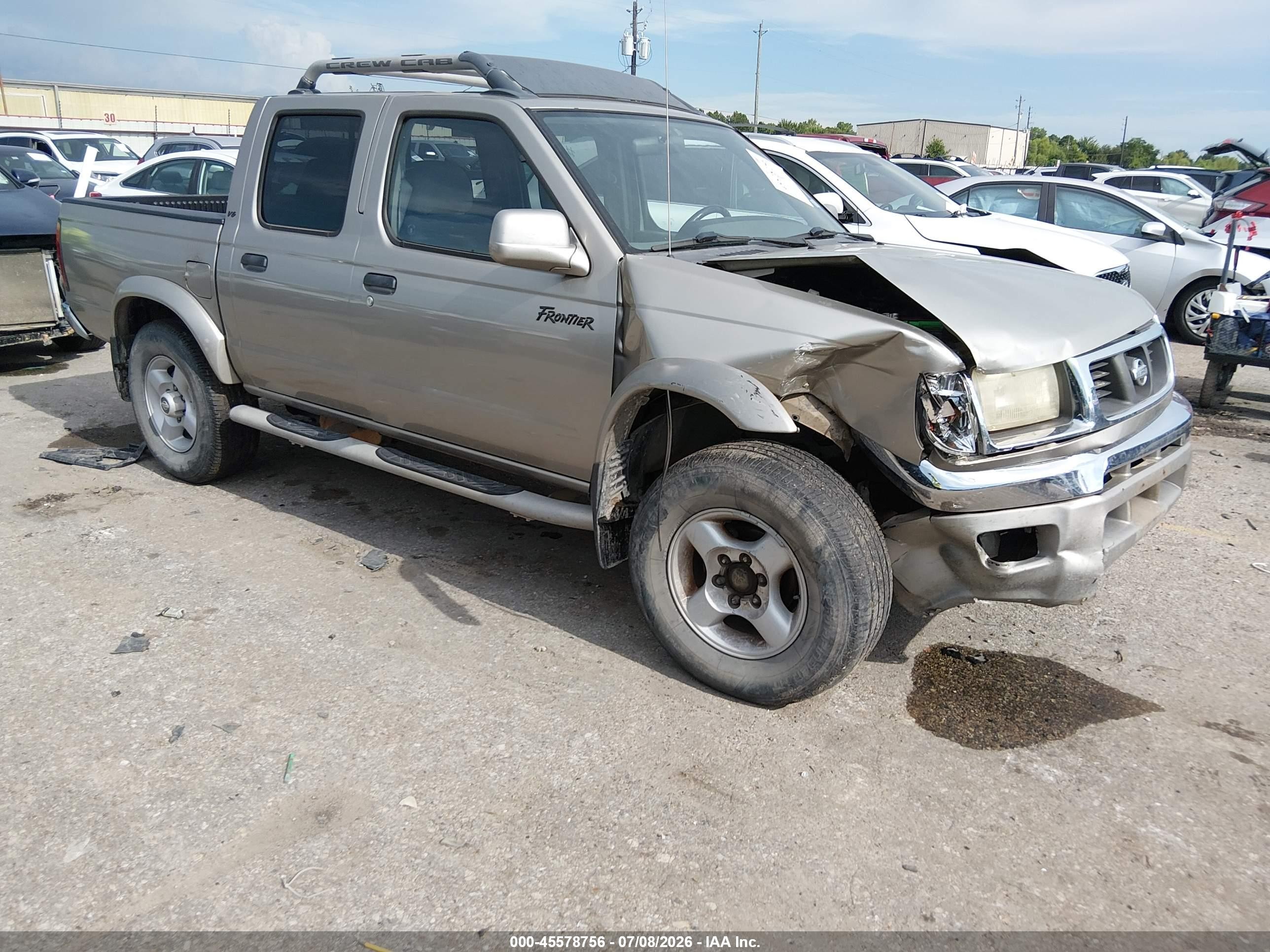 2000 Nissan Frontier XE, VIN 1N6ED27T8YC402930 — Перед