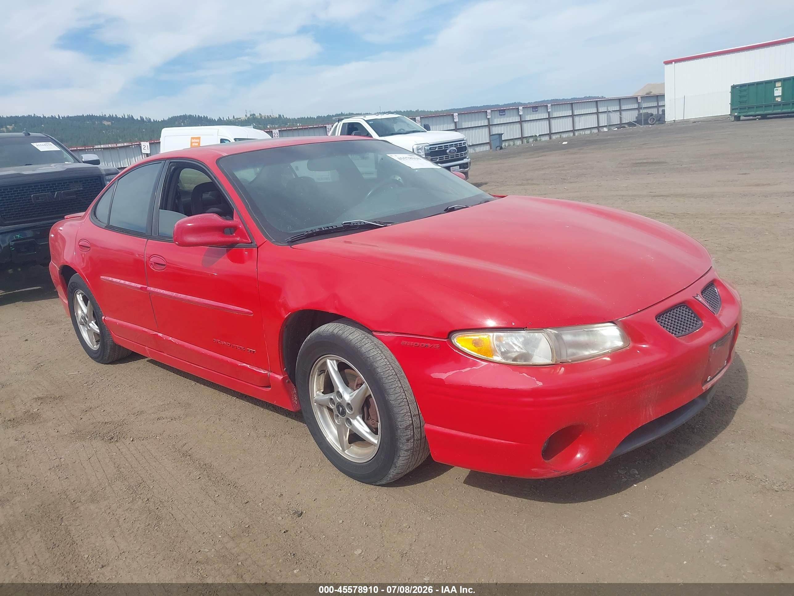 1999 Pontiac Grand Prix GT, VIN 1G2WP52K4XF290434 — Normal wear