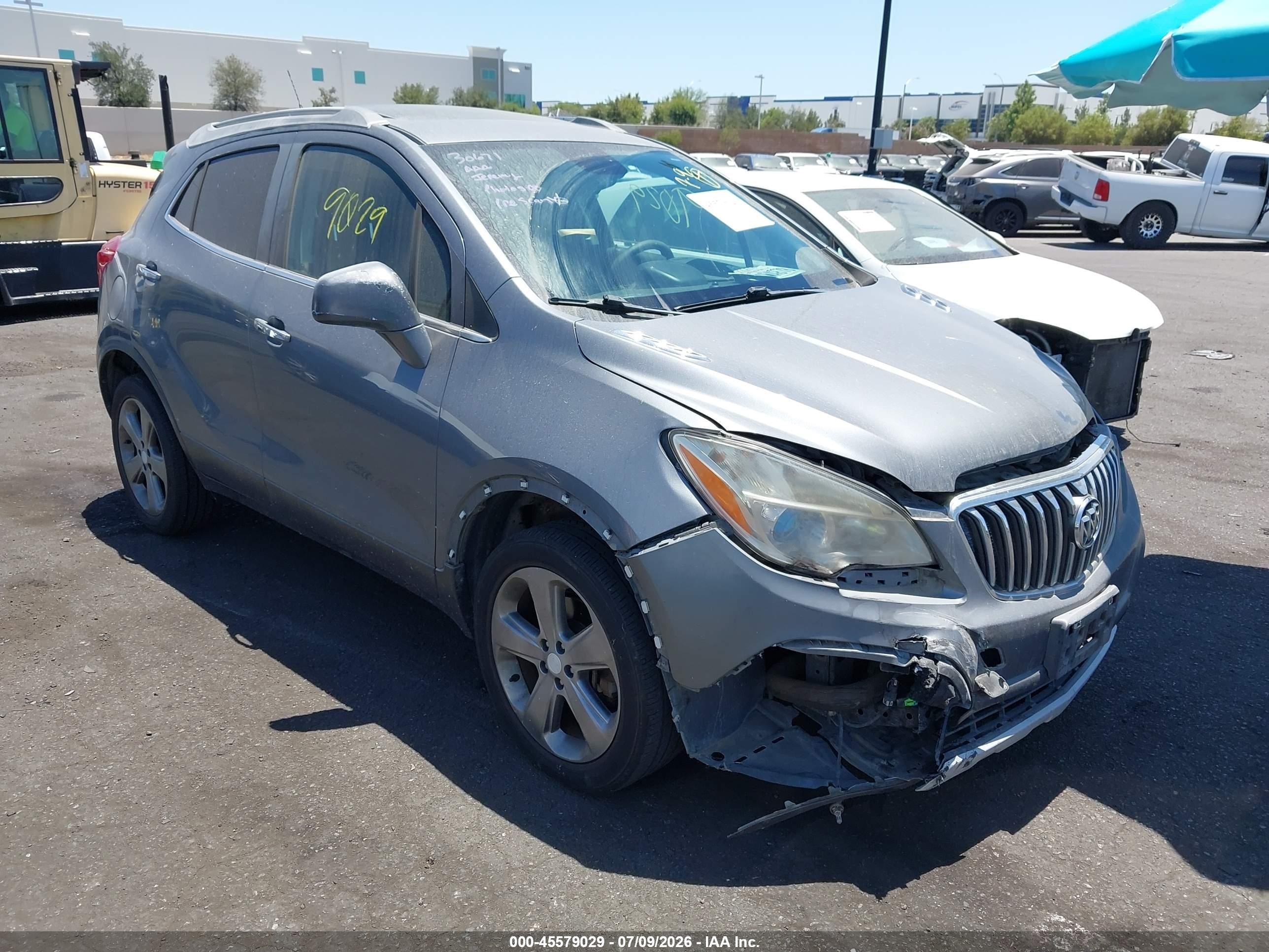 2013 Buick Encore Convenience, VIN KL4CJFSB8DB103957 — Front end