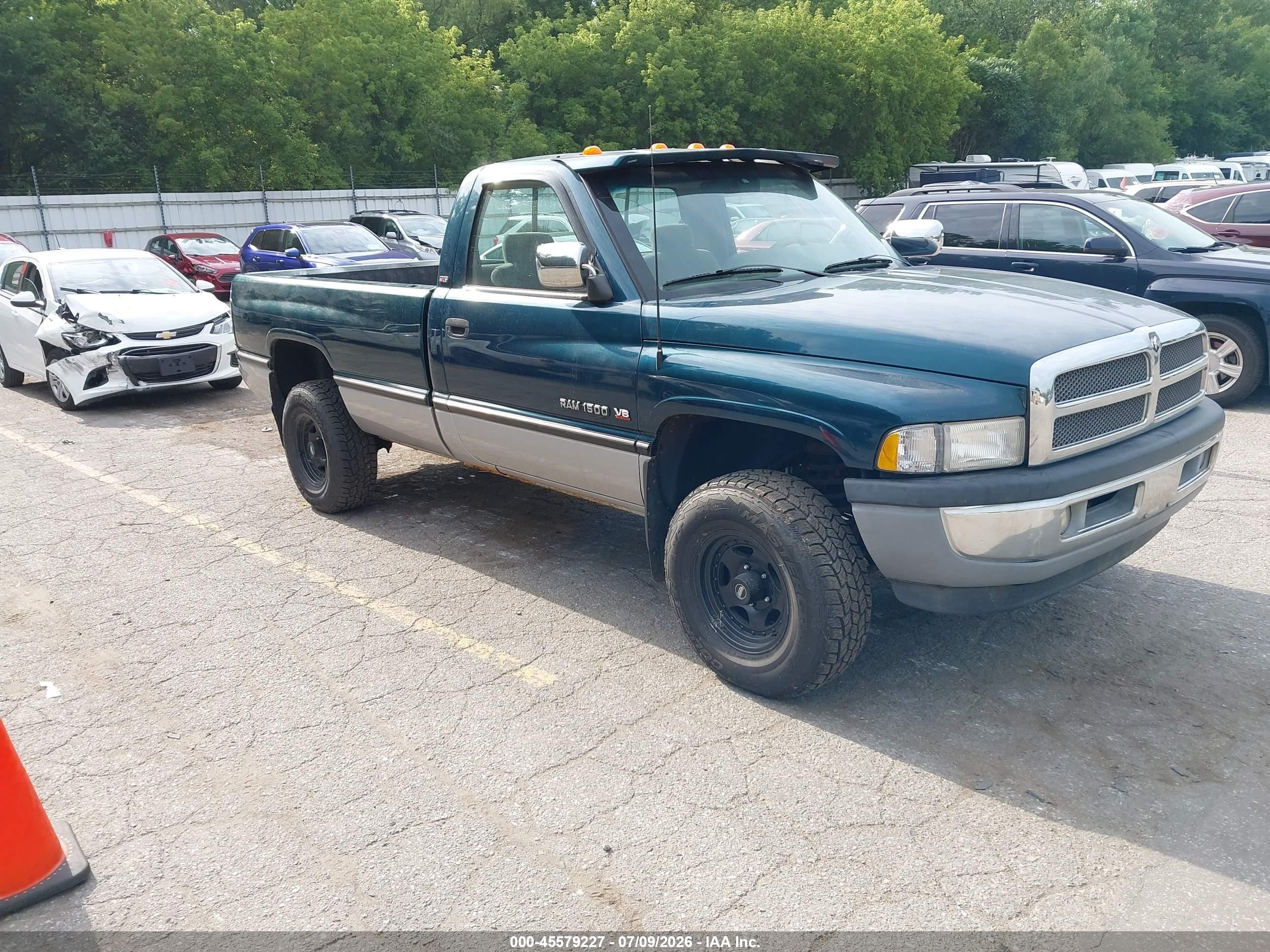 1996 Dodge 1500, VIN 1B7HF16Z7TS717727 — Обычный износ