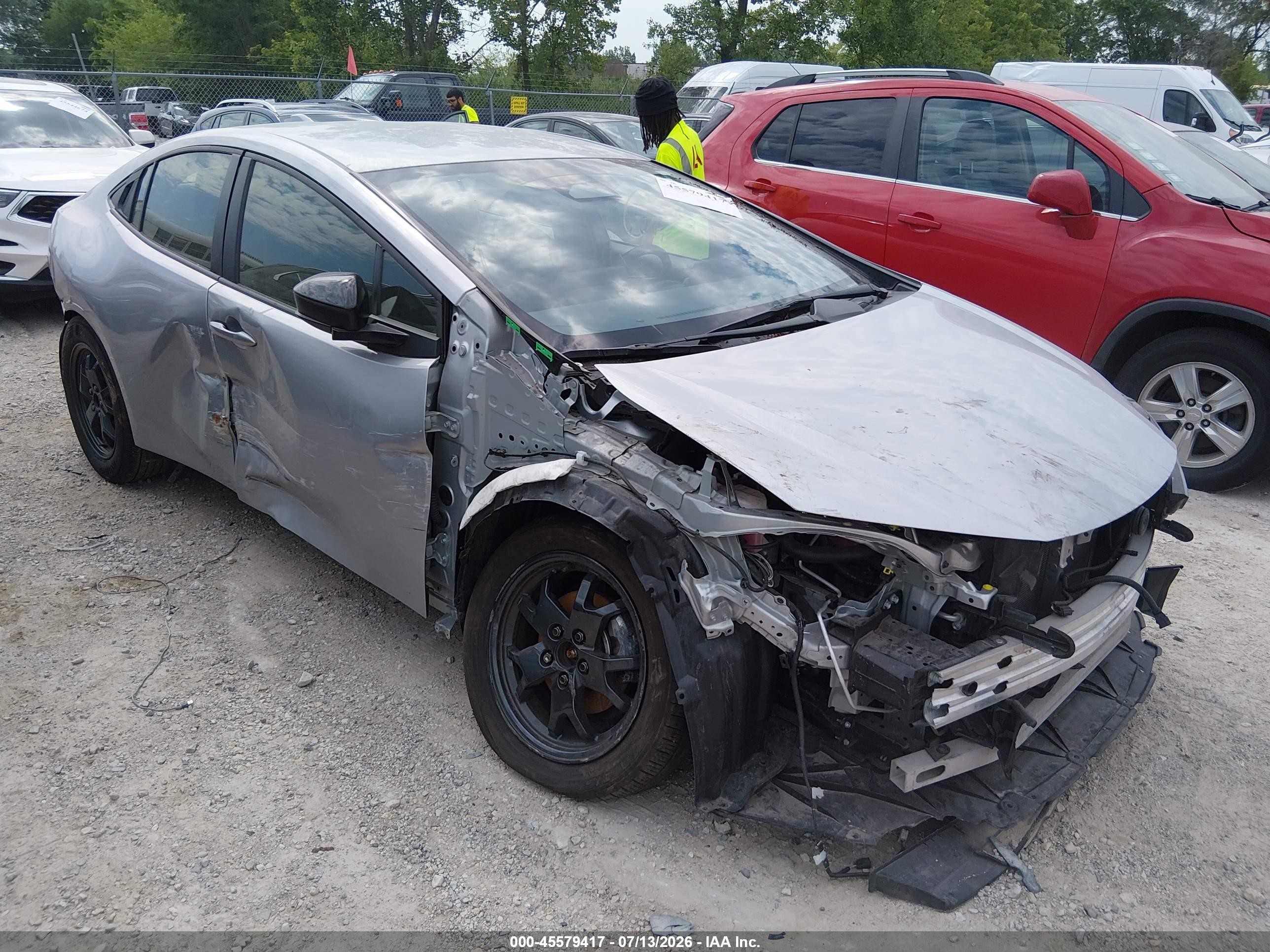 2024 Toyota Prius LE, VIN JTDACAAU4R3026695 — По всему кузову
