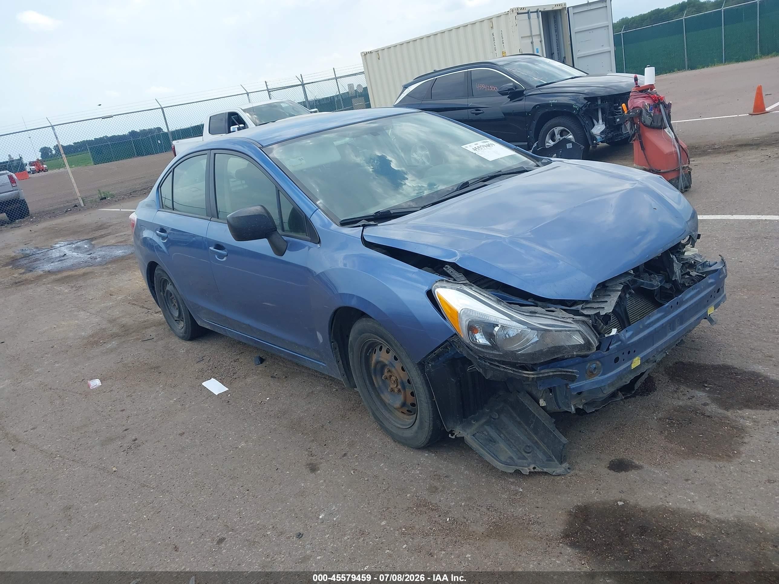 2014 Subaru Impreza, VIN JF1GJAA62EH025047 — Front end