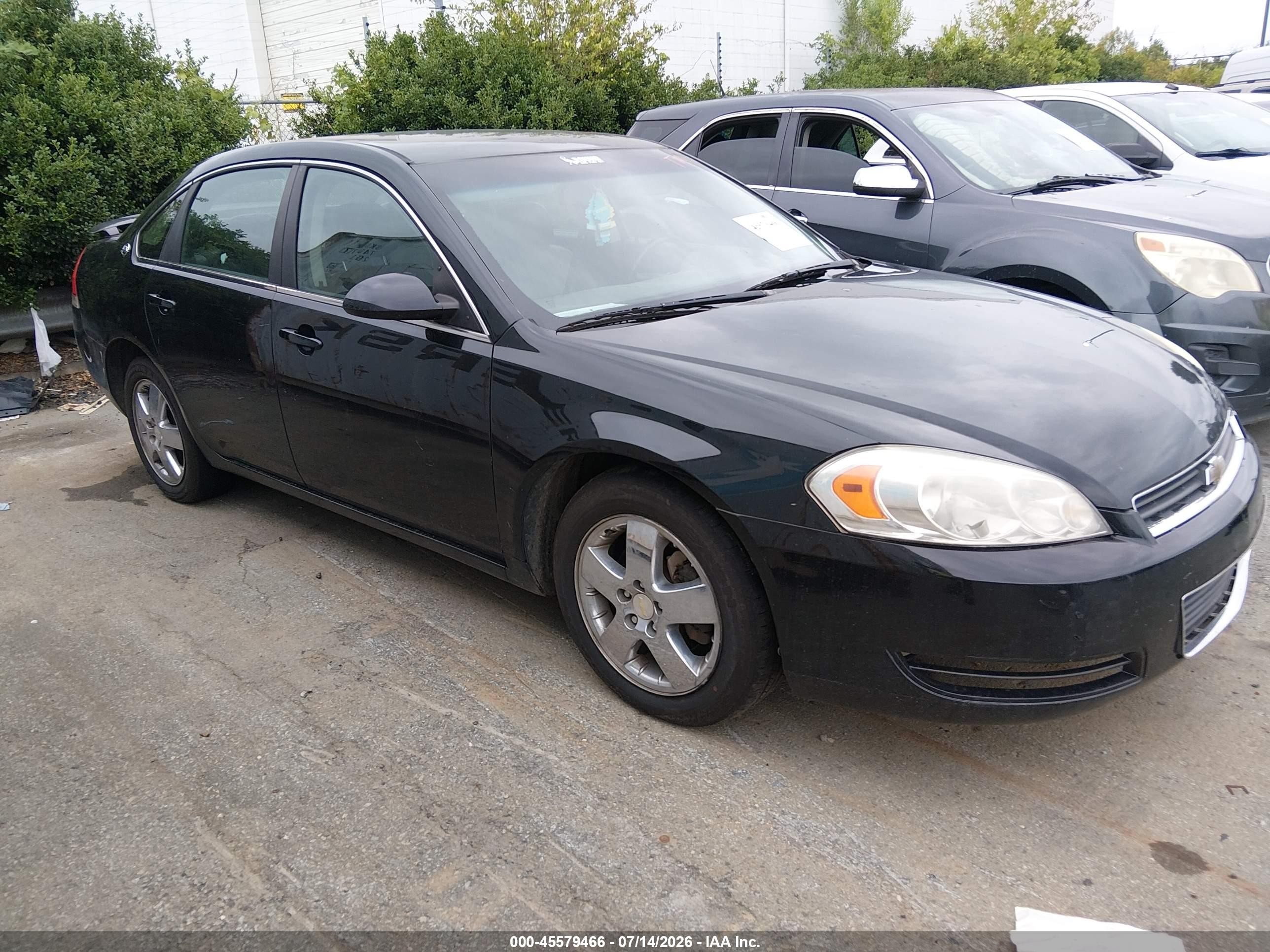 2008 Chevrolet Impala LT, VIN 2G1WT58KX81290941 — Normal wear