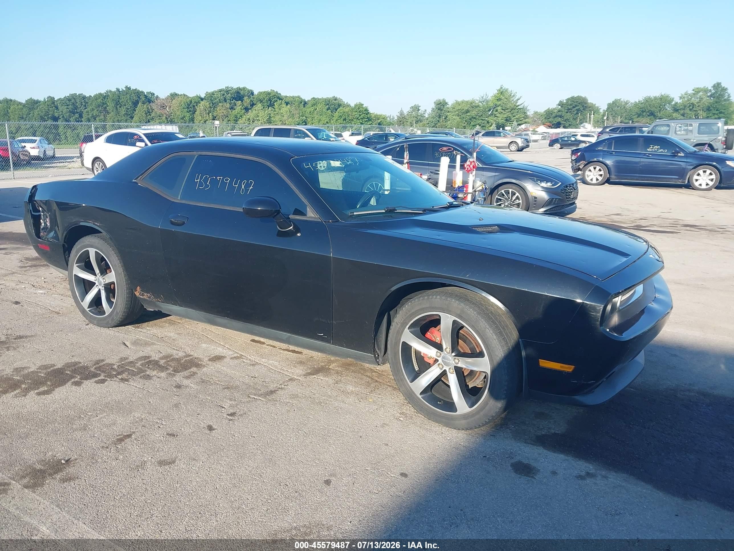 2013 Dodge Challenger SXT, VIN 2C3CDYAG3DH692532 — Hail