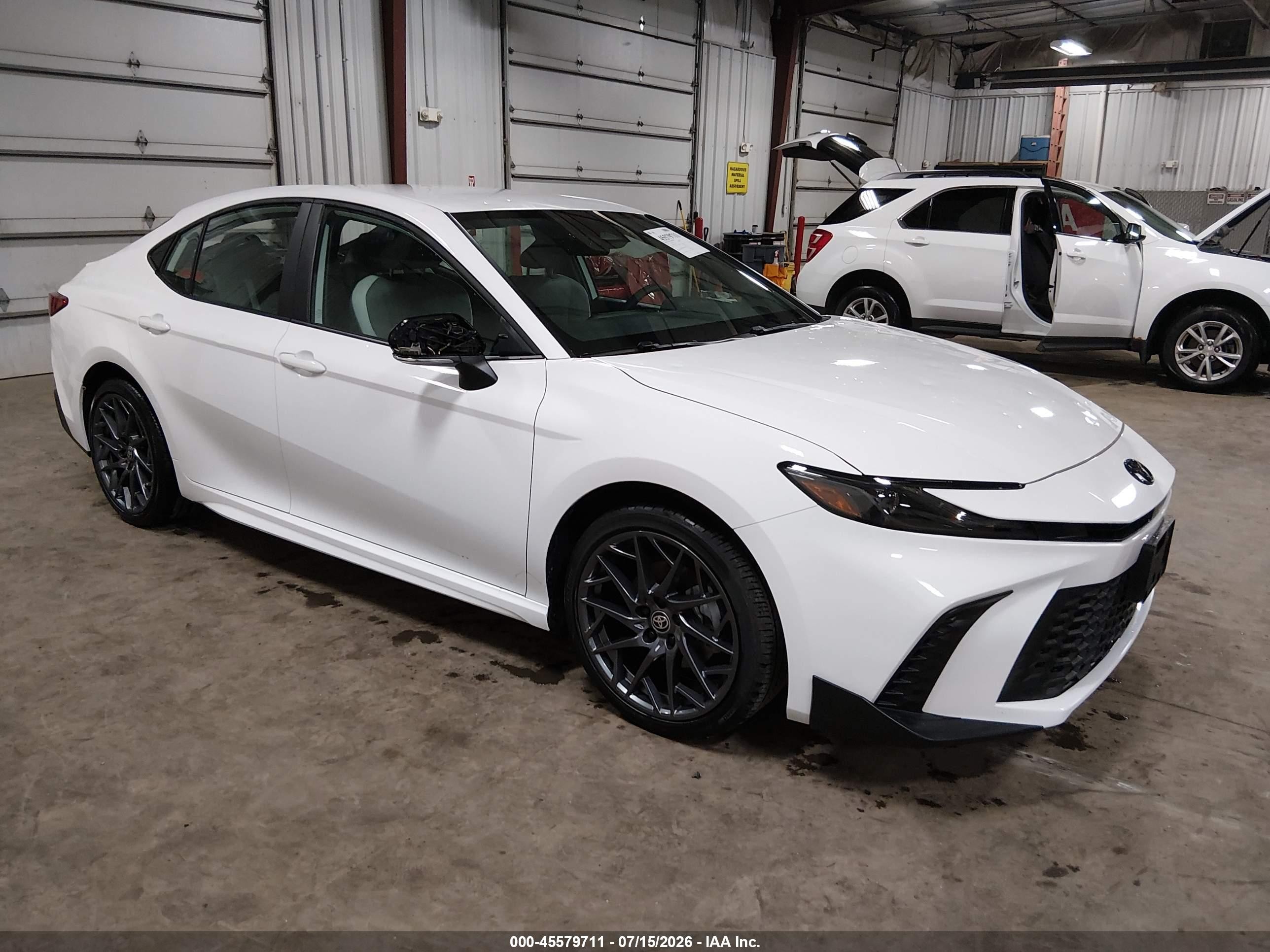2025 Toyota Camry LE, VIN 4T1DBADKXSU537589 — Hail
