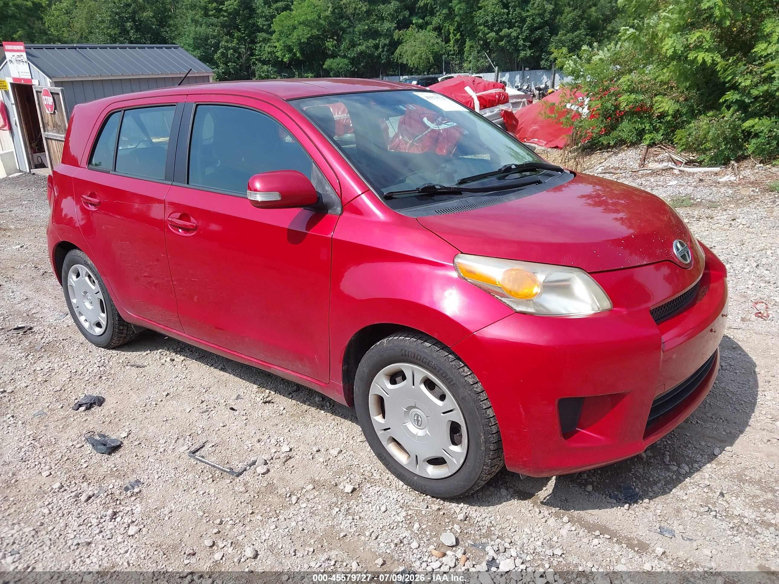2010 Scion xD, VIN JTKKU4B48A1001017 — Normal wear