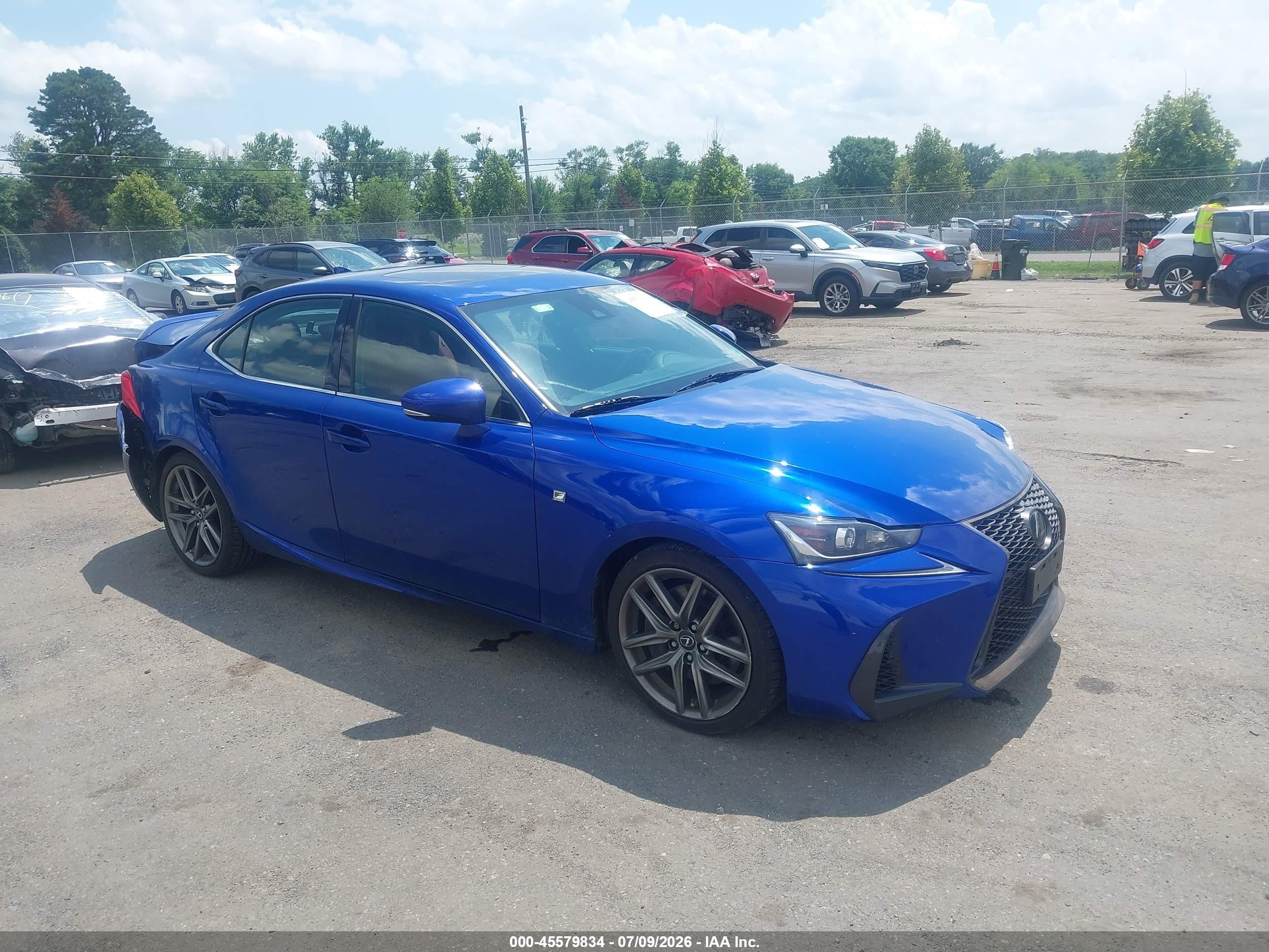 2017 Lexus IS 300 F Sport, VIN JTHCM1D26H5020043 — Rear end