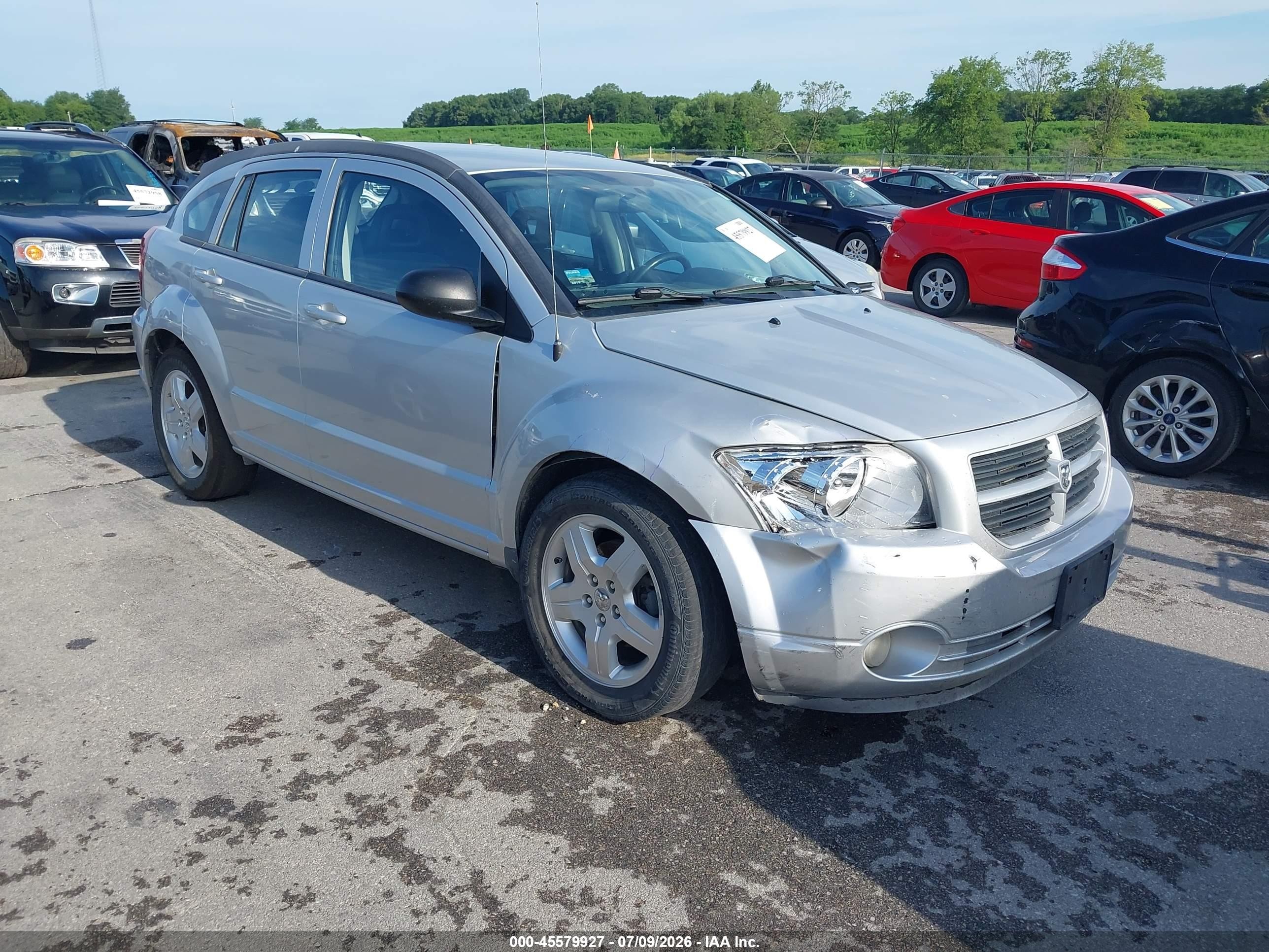 2009 Dodge Caliber SXT, VIN 1B3HB48A29D108323 — Перед