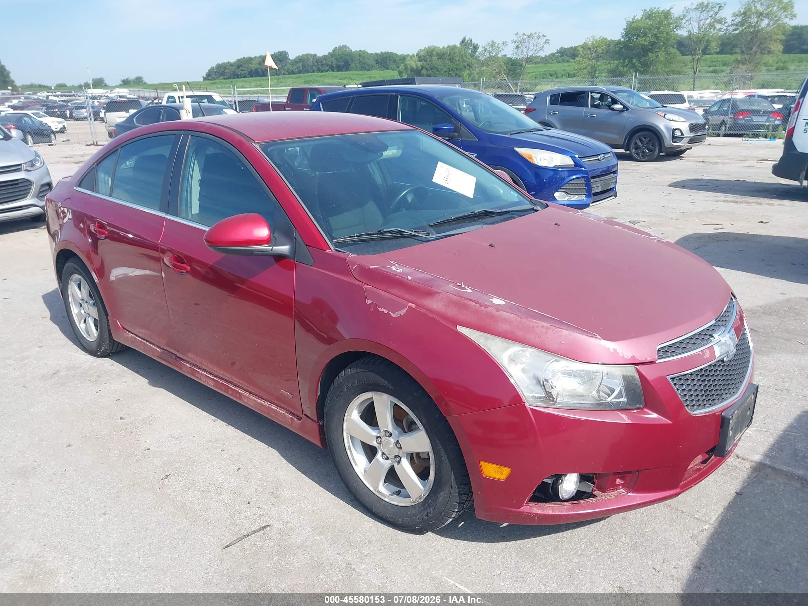 2014 Chevrolet Cruze 1LT, VIN 1G1PC5SB6E7219747 — Fresh water flood