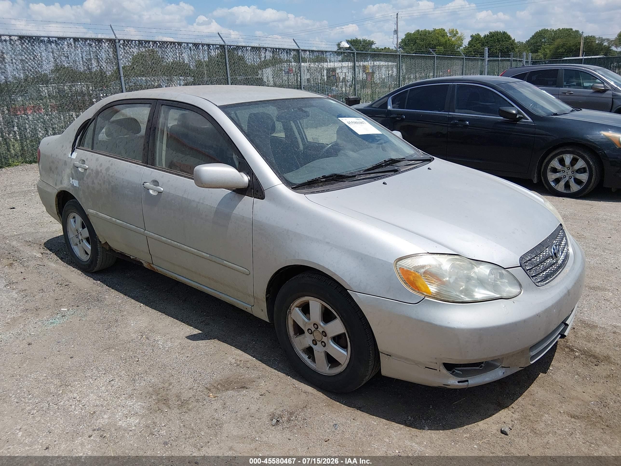 2004 Toyota Corolla CE, VIN 1NXBR32E84Z229741 — Normal wear
