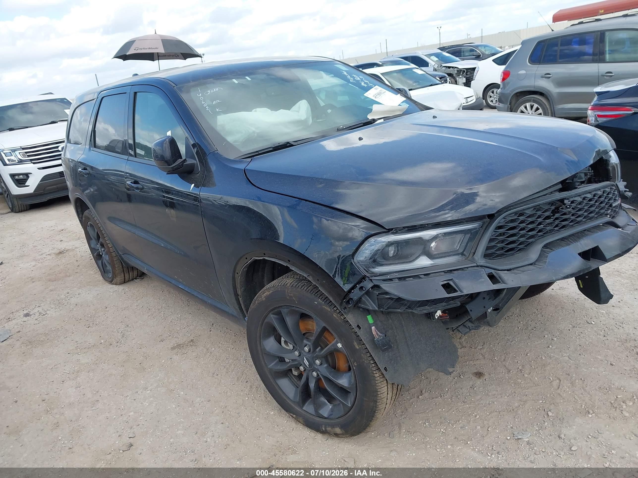 2026 Dodge Durango GT, VIN 1C4RDJDG1TC204771 — Front end